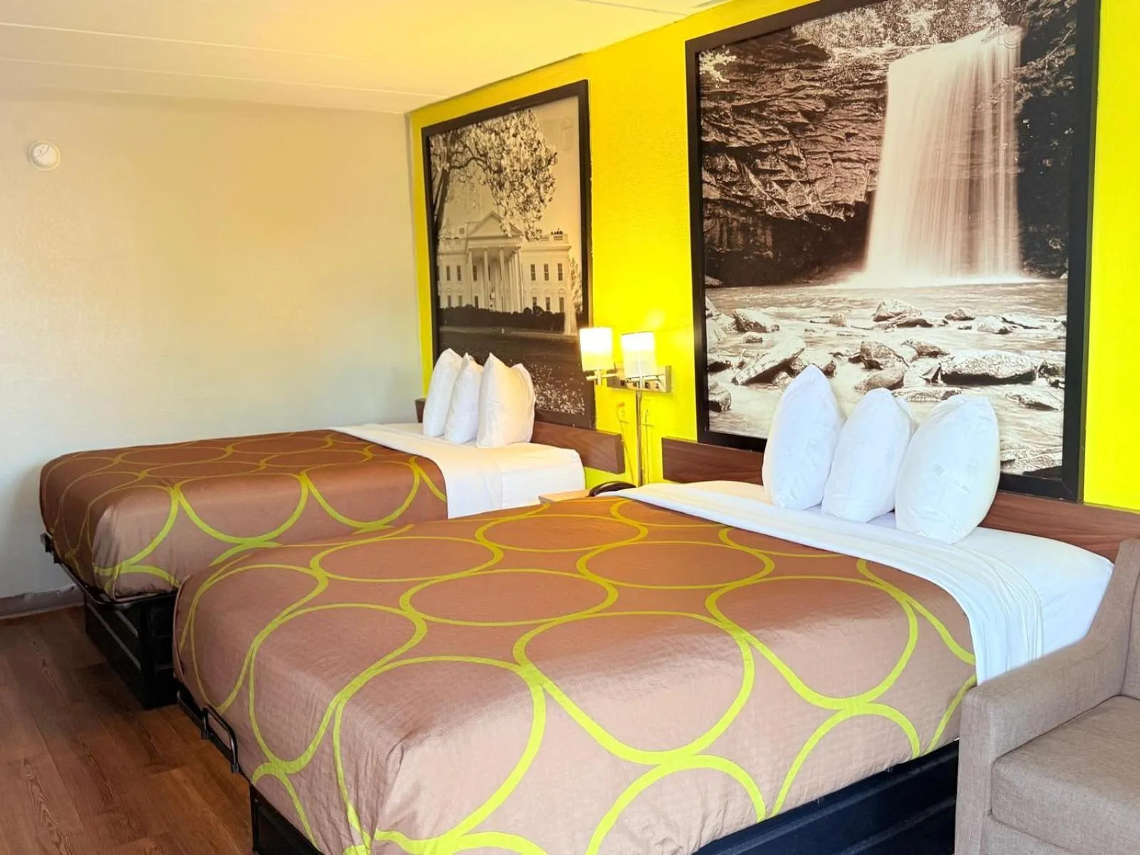 Bed in Super 8 by Wyndham Manassas