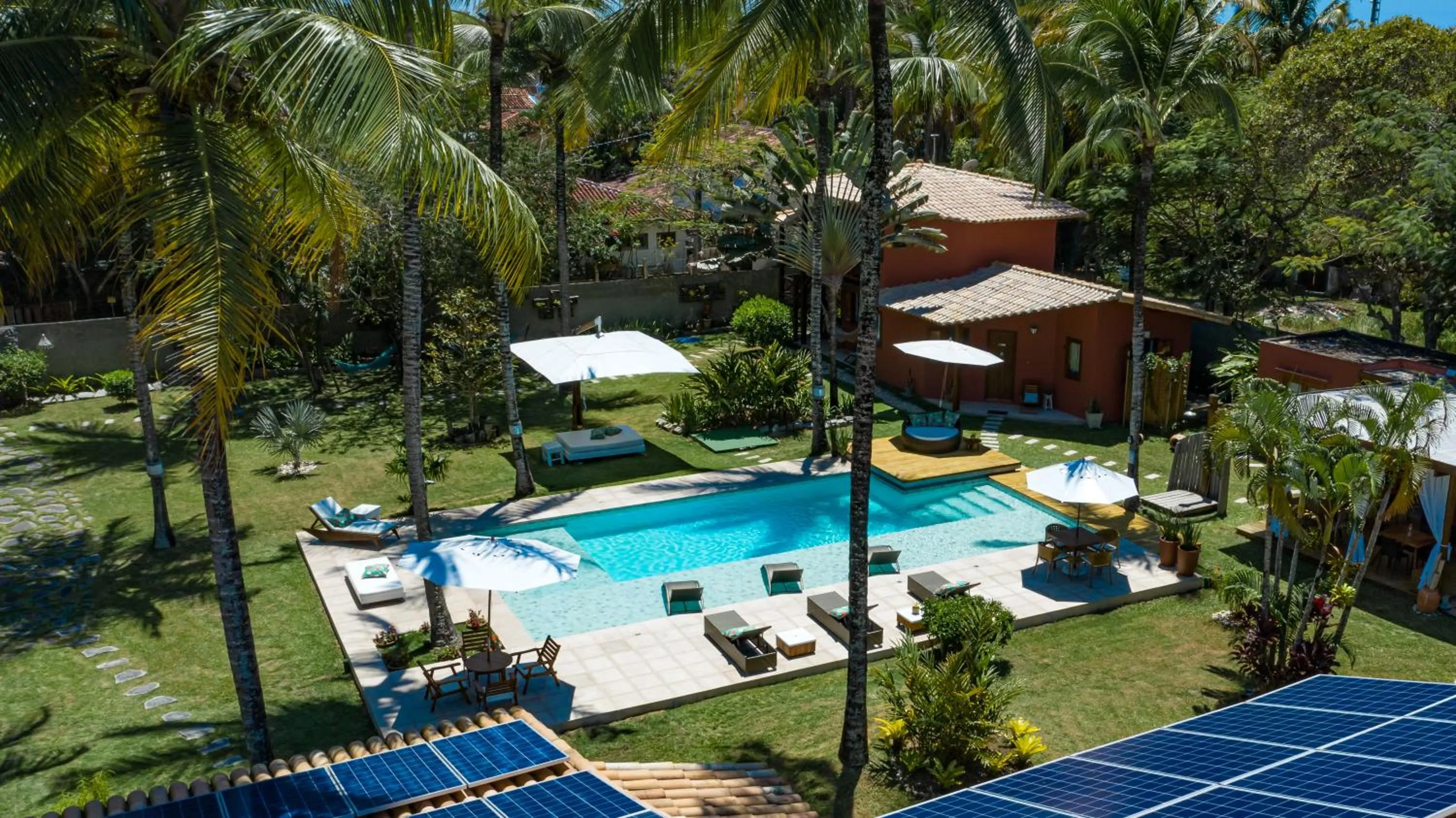 Bird's eye view in Pousada Recanto do Arraial