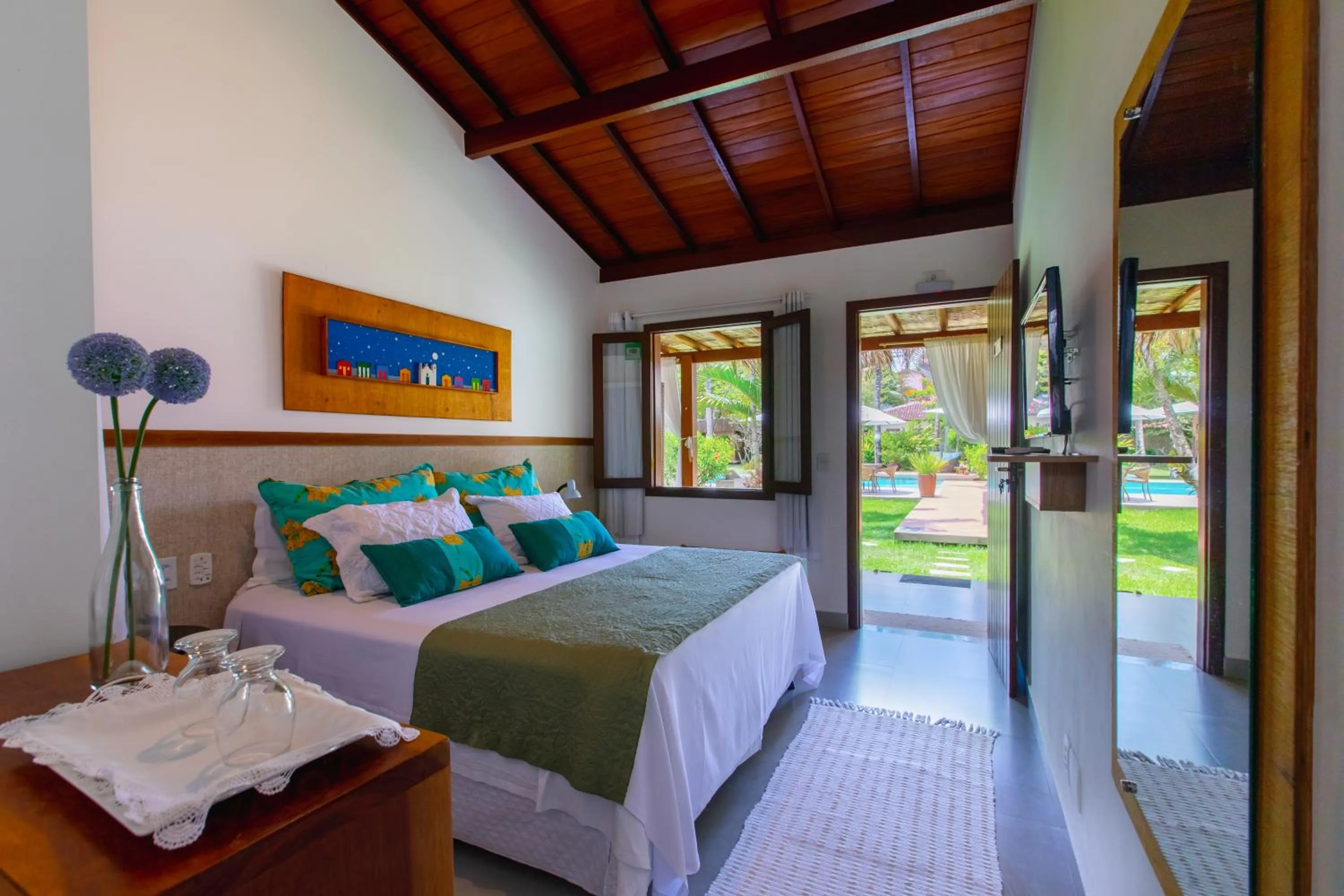 Photo of the whole room, Bed in Pousada Recanto do Arraial