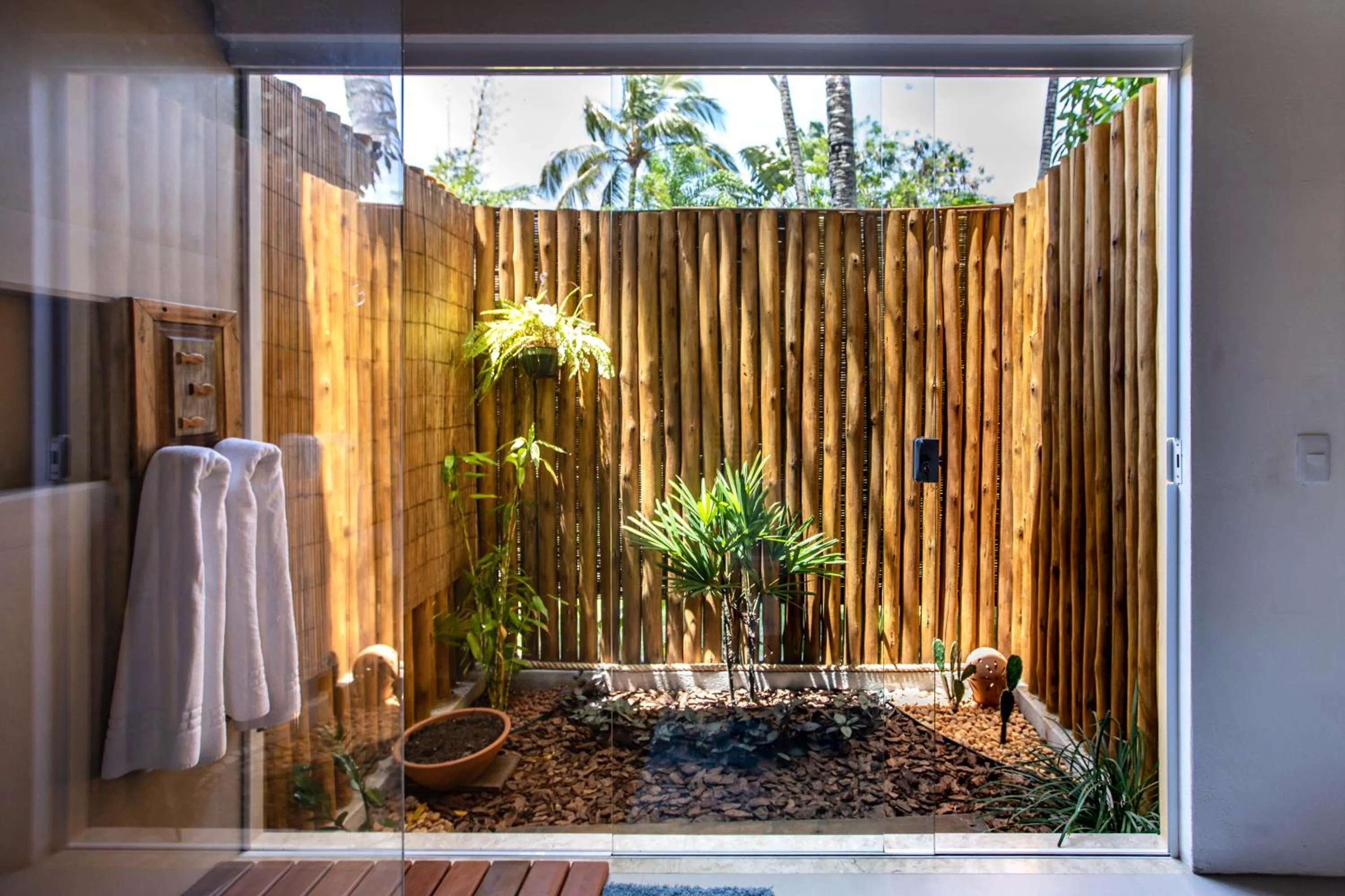 Shower in Pousada Recanto do Arraial