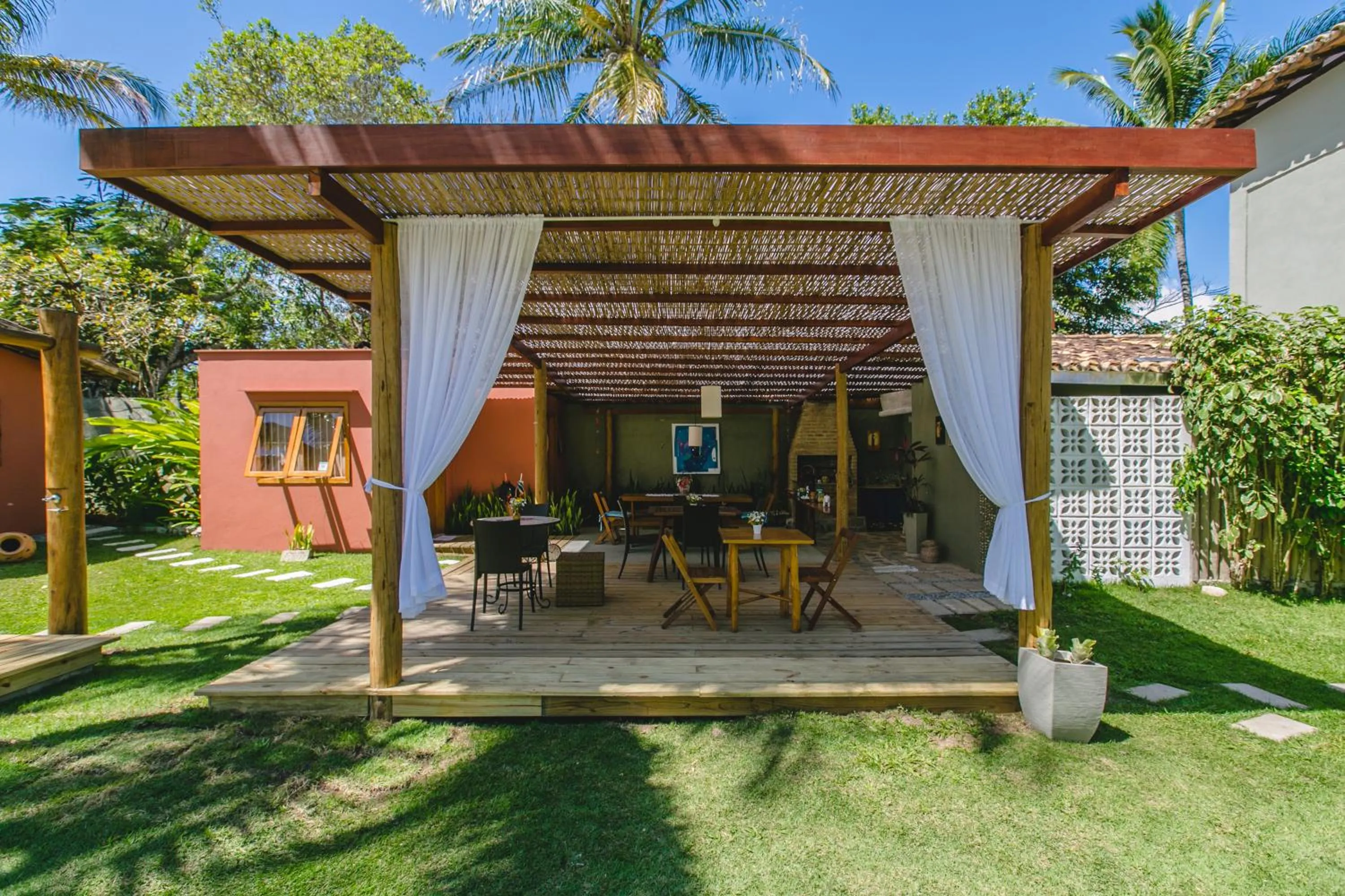 Dining area in Pousada Recanto do Arraial