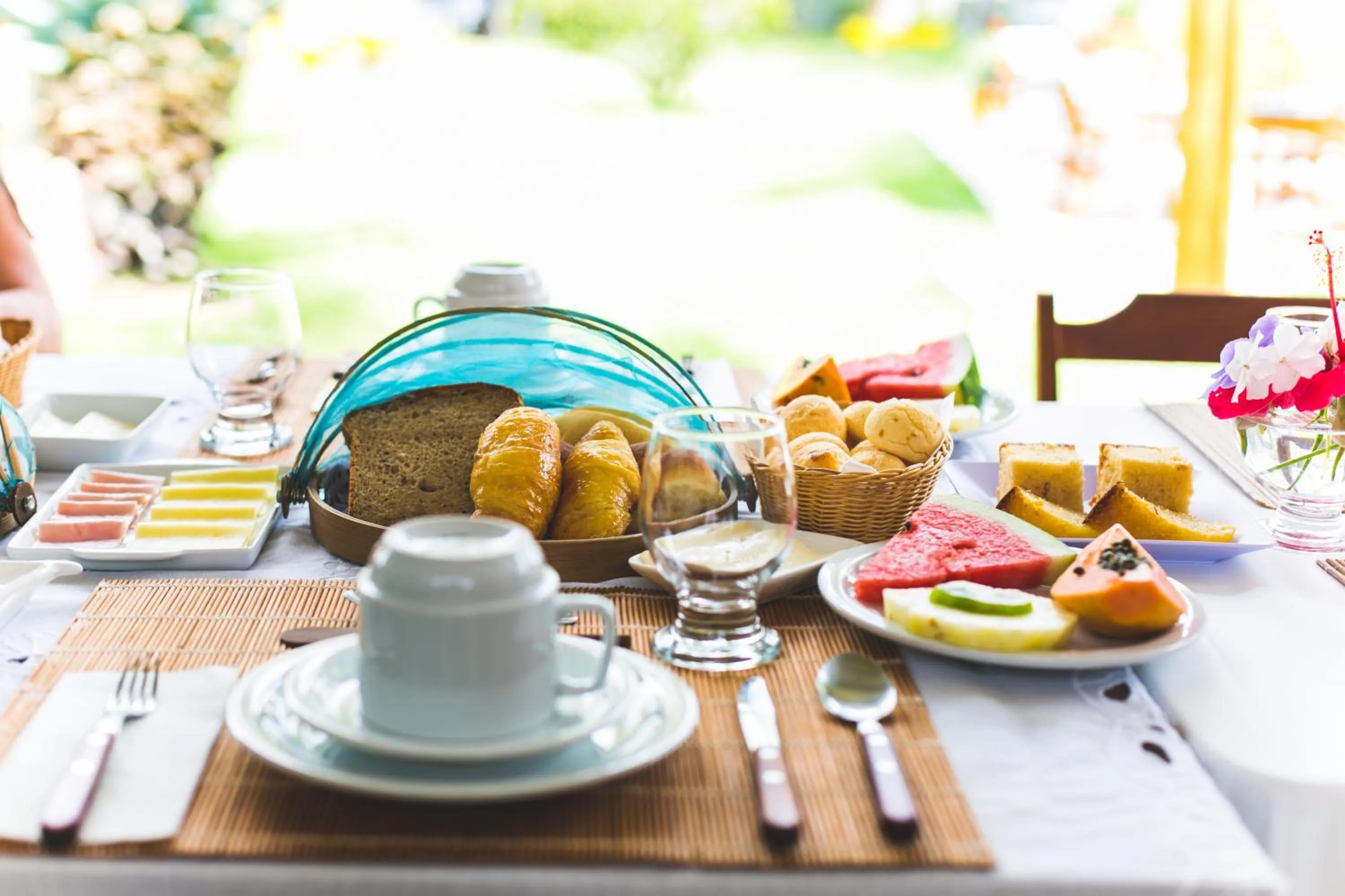 Dining area in Pousada Recanto do Arraial