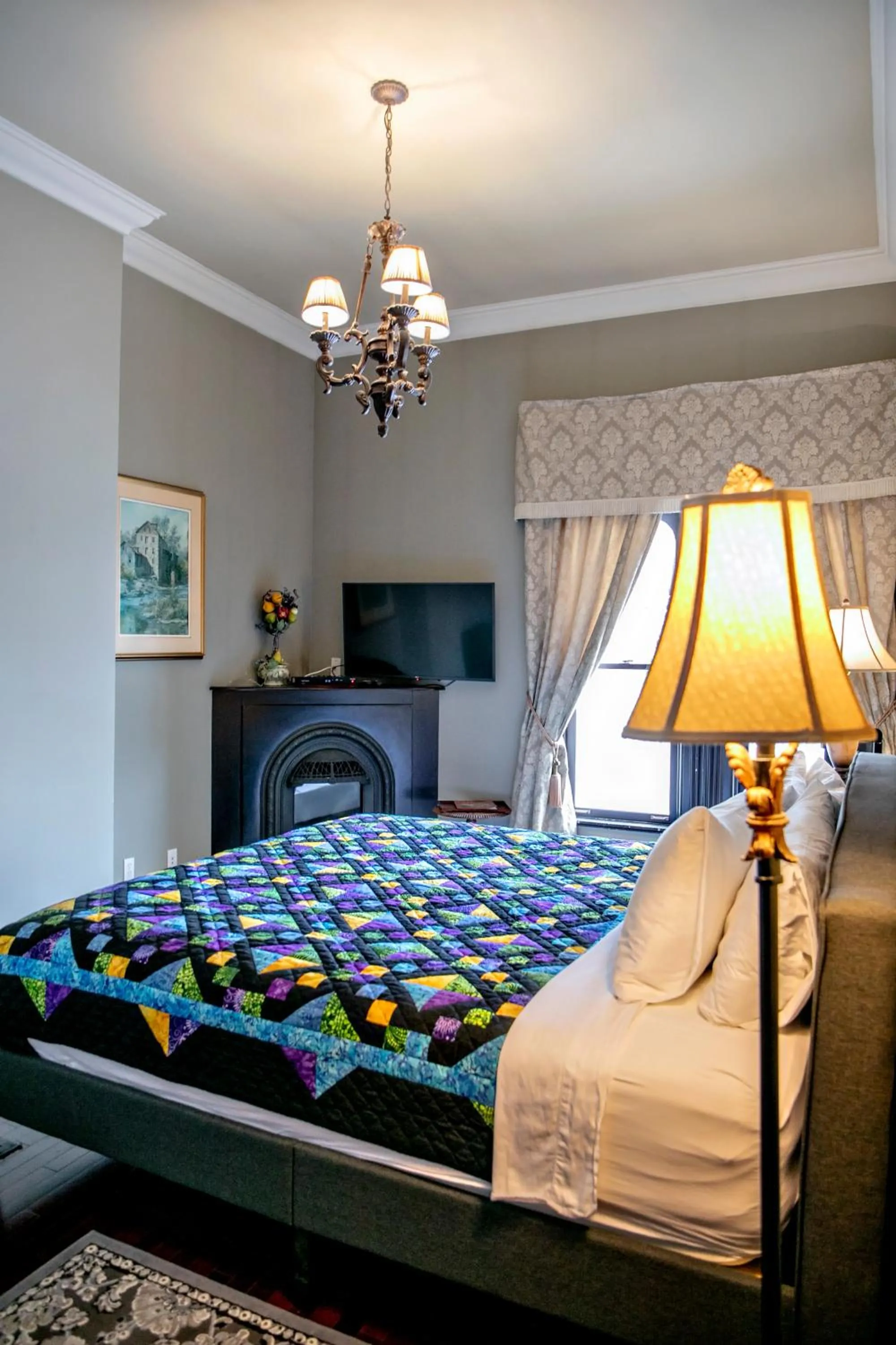 Bed in Puddicombe House