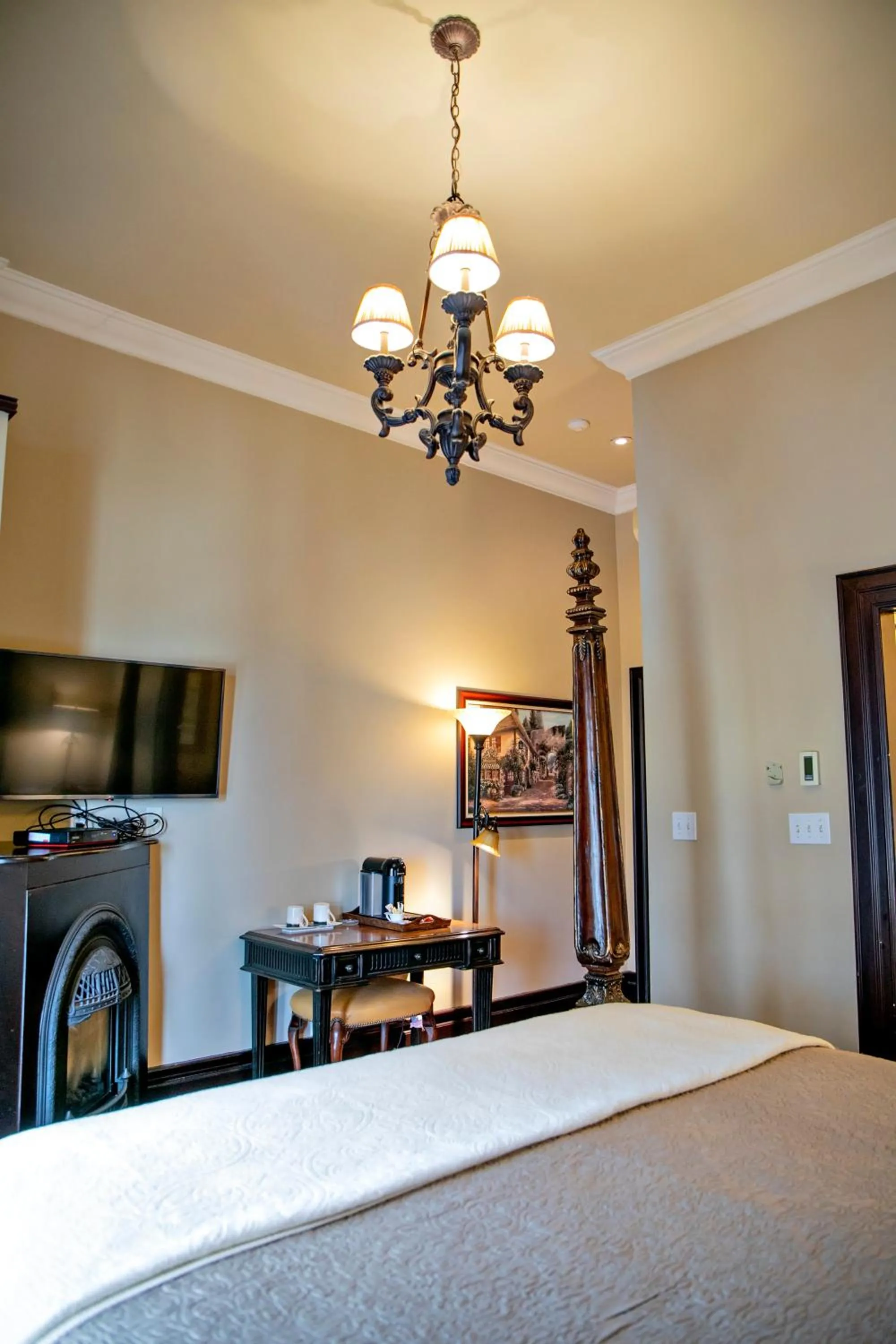 Bed in Puddicombe House