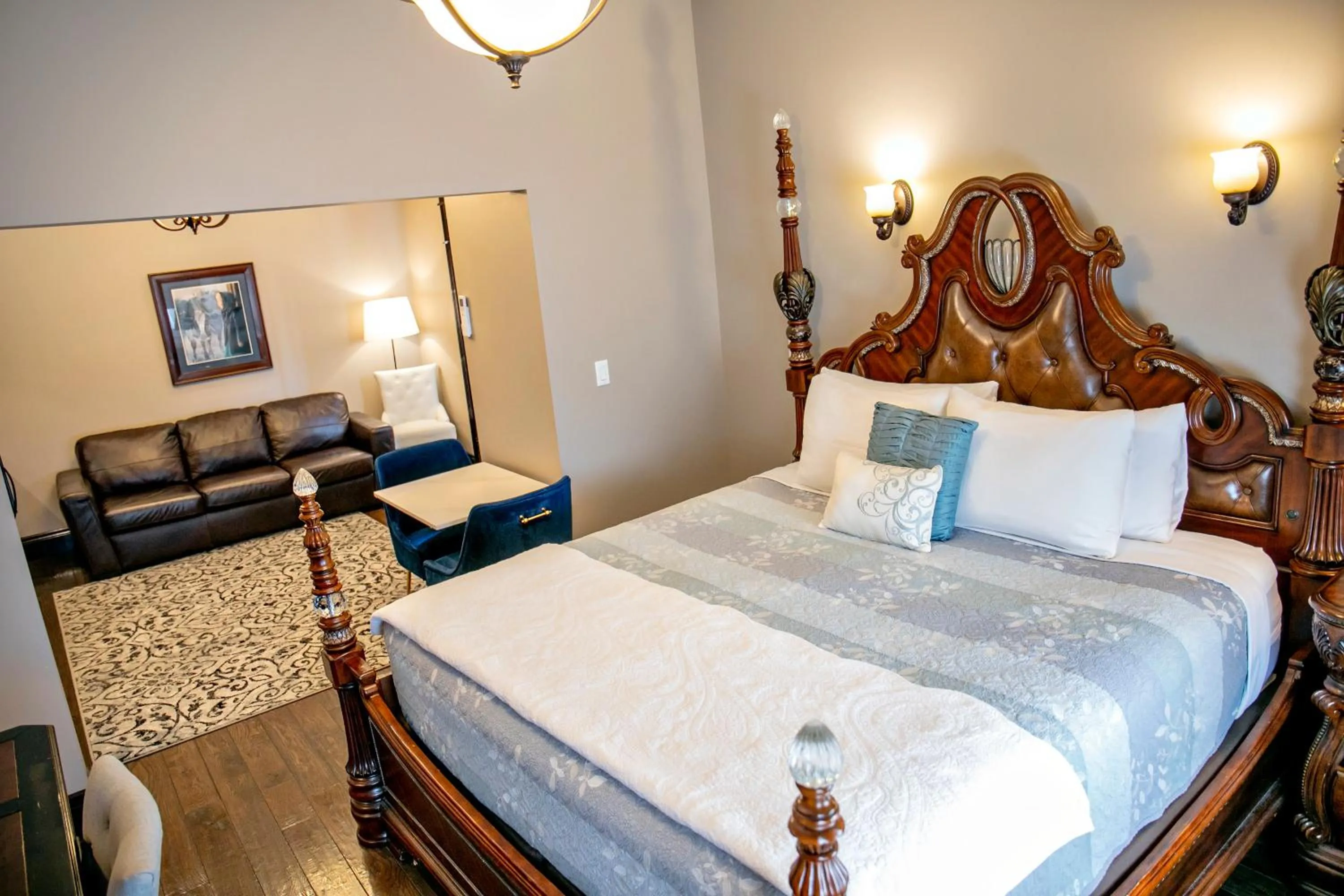 Bed in Puddicombe House