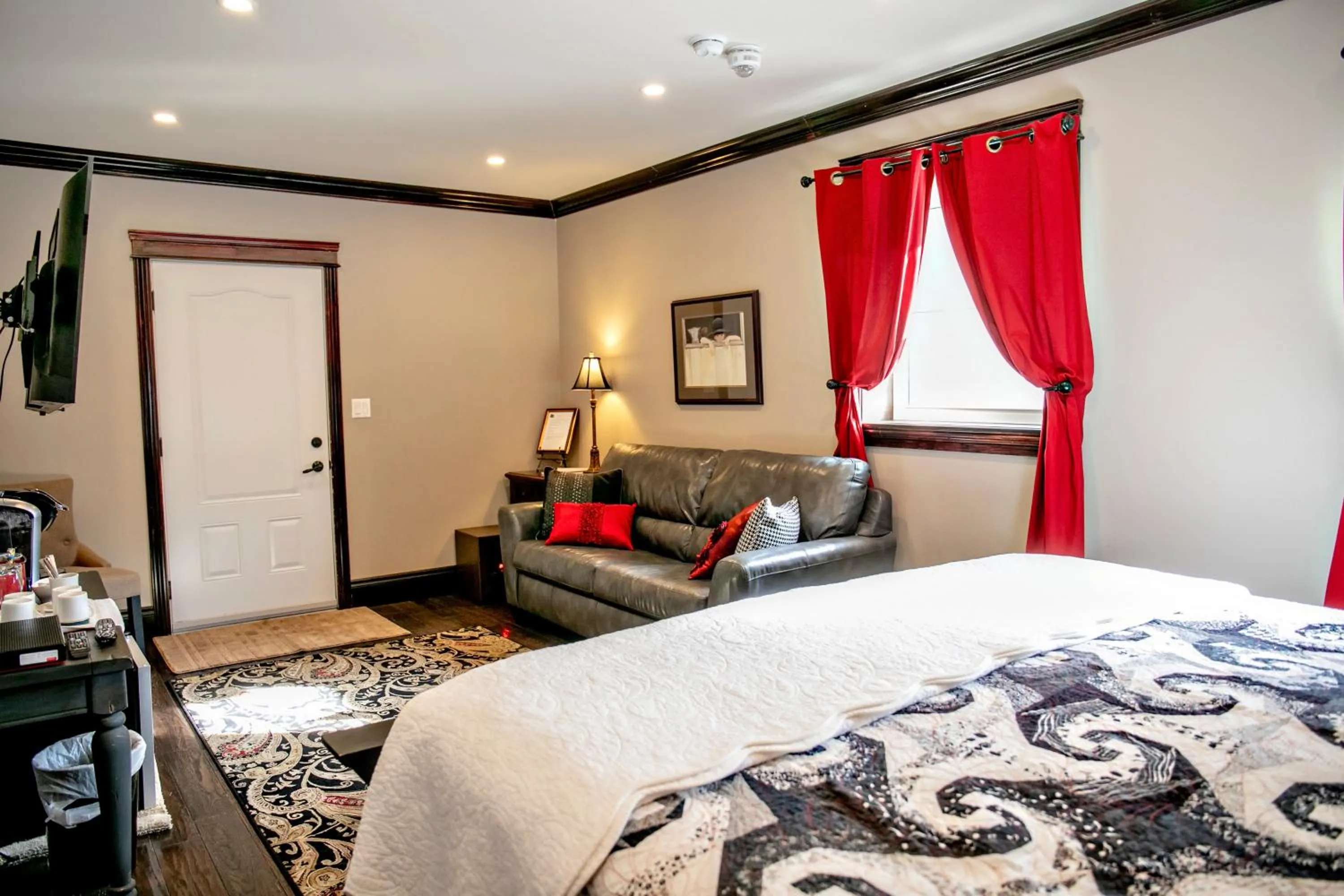 Bed in Puddicombe House