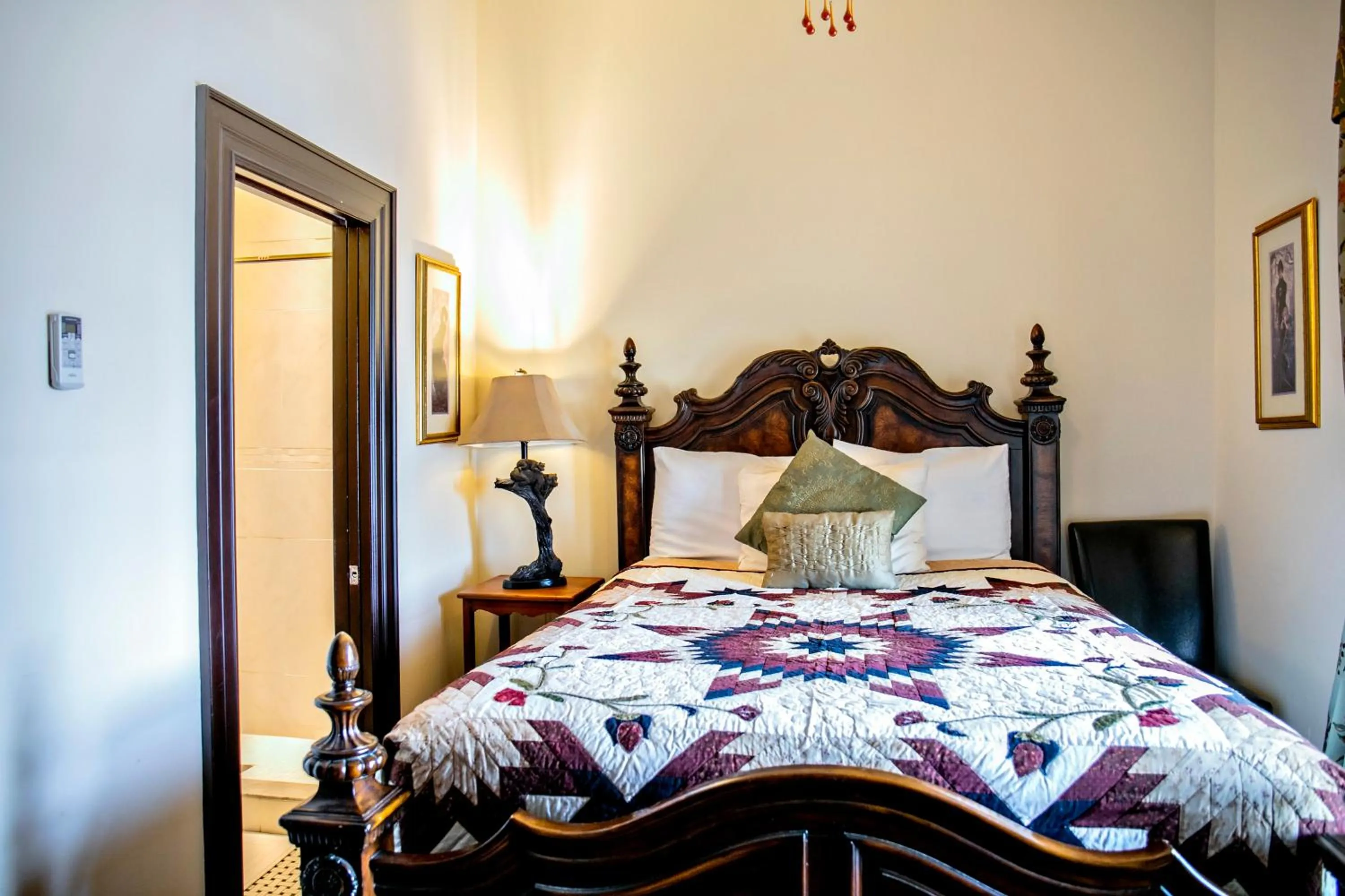 Bed in Puddicombe House