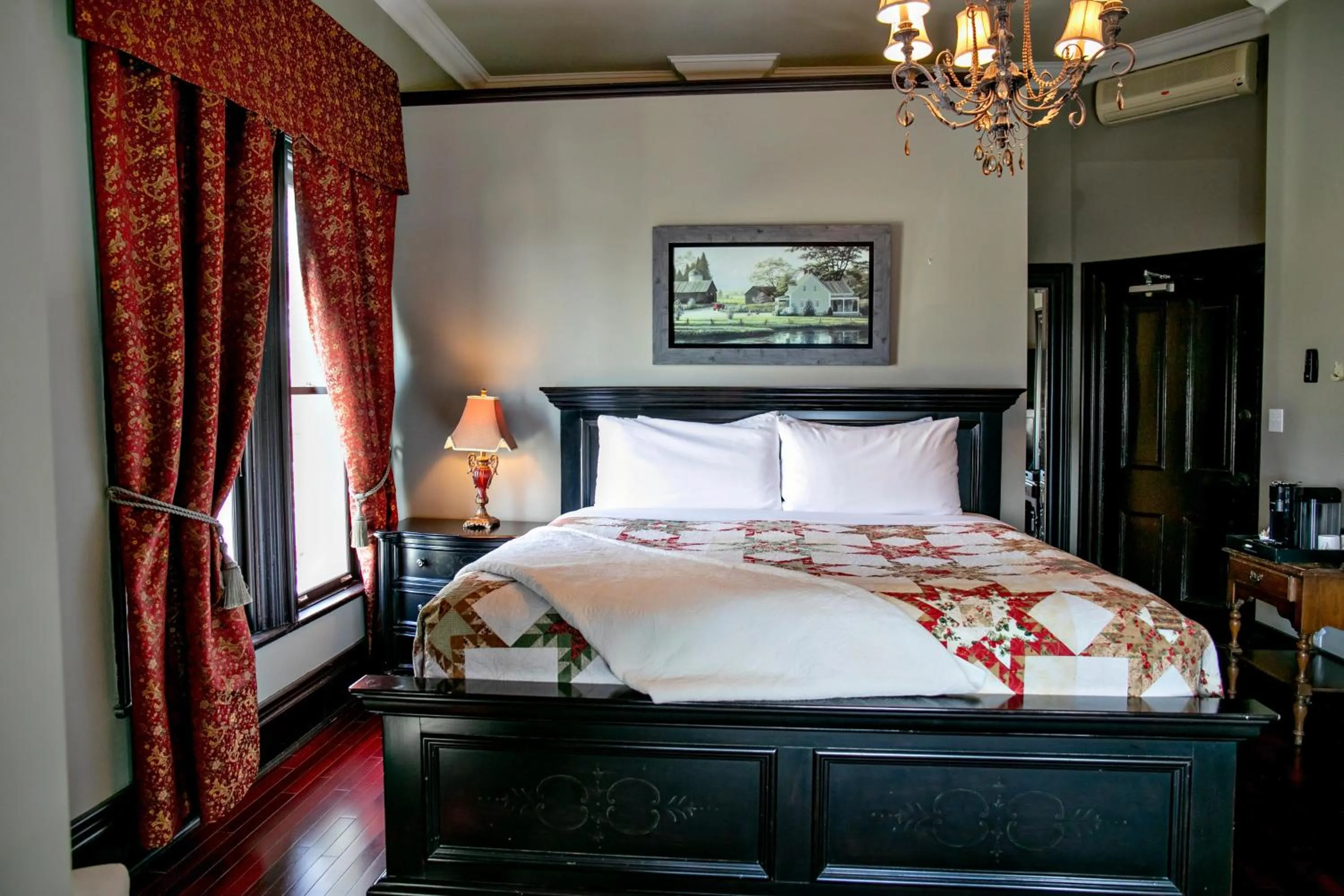 Bed in Puddicombe House