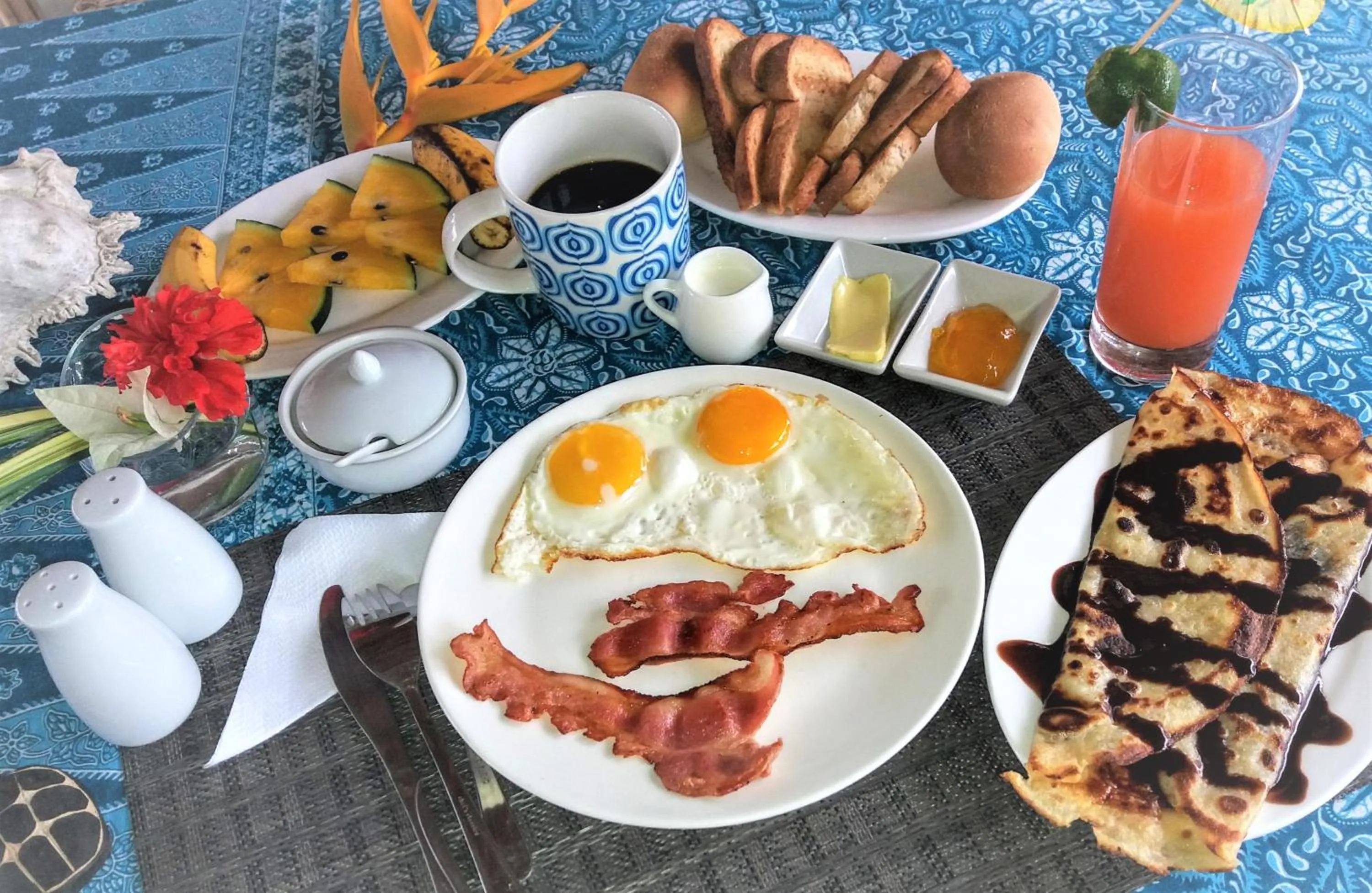 Food and drinks in Valerie Lodge