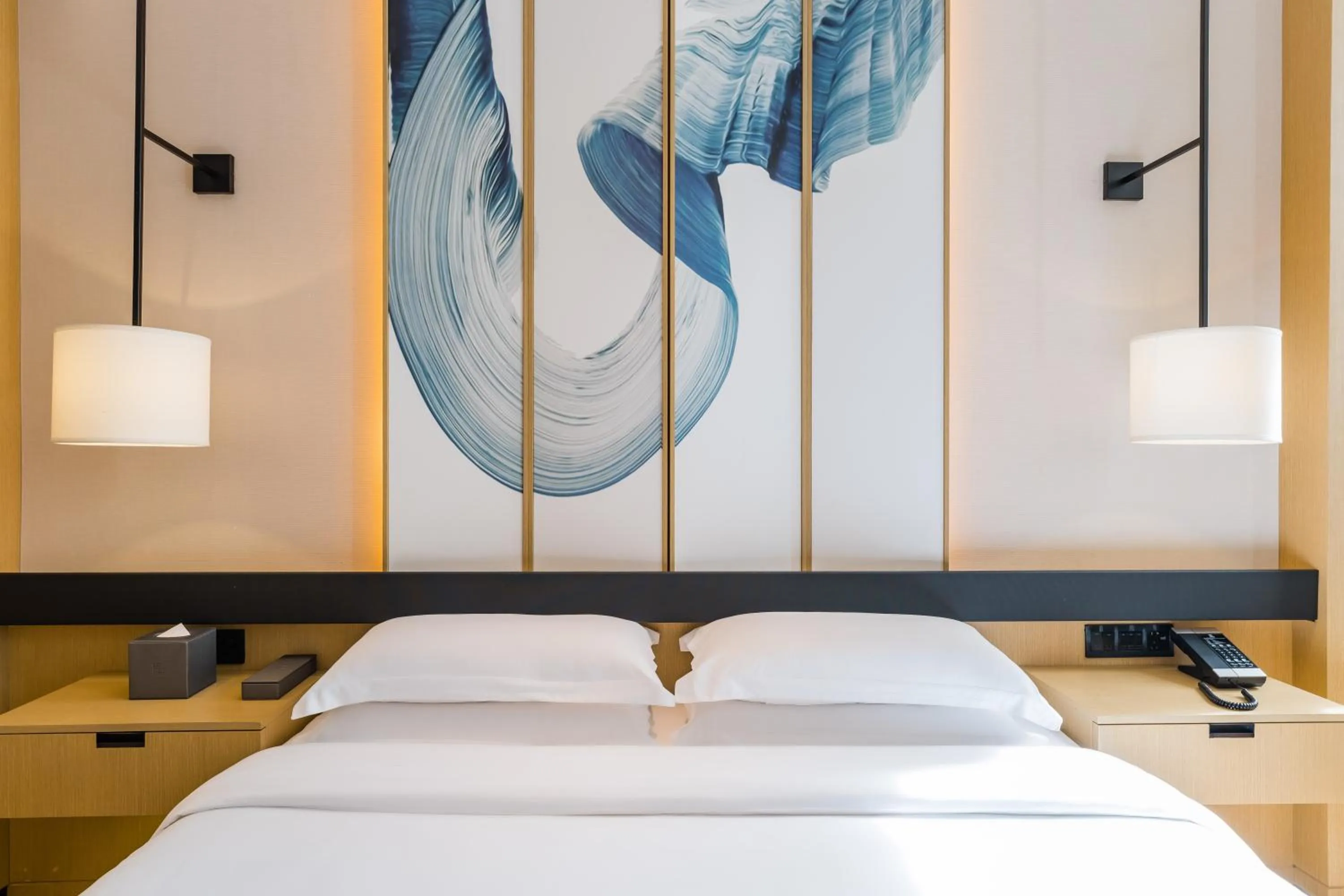 Bedroom, Bed in Yun He Ye Bo Hotel (Shanghai International Tourist Resort Wild Animal Park)