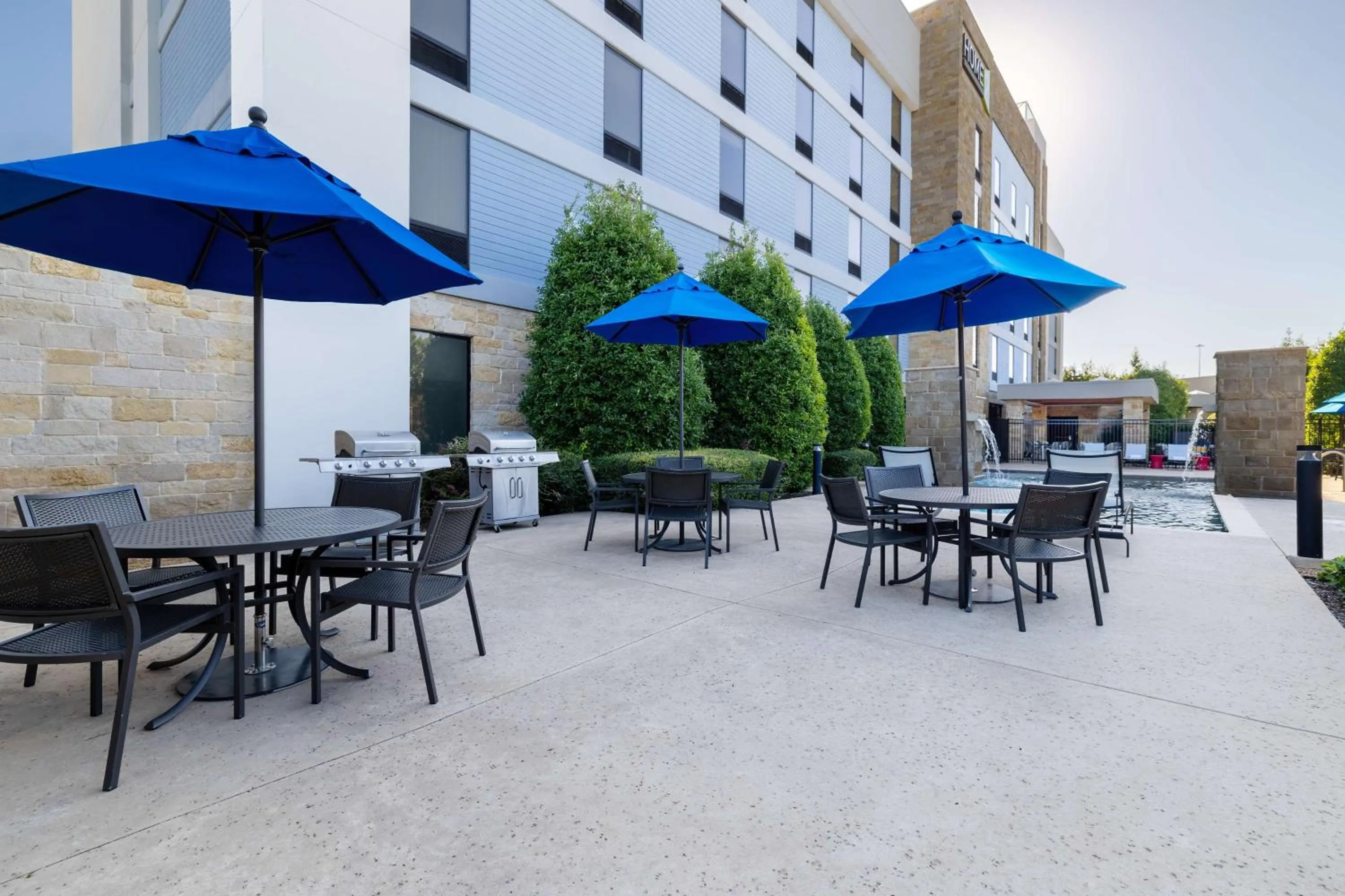 Patio in Home2 Suites Dallas-Frisco