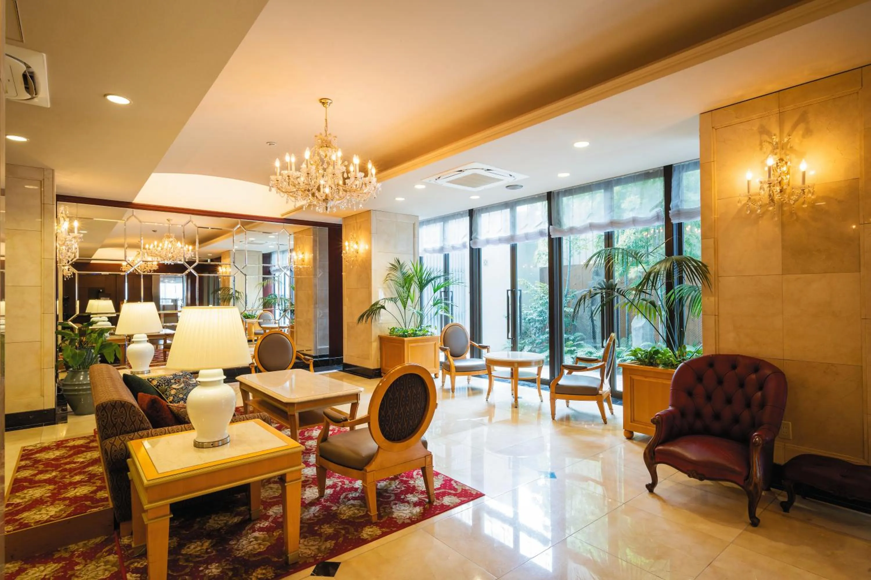 Lobby or reception in Hotel Patio Dogo