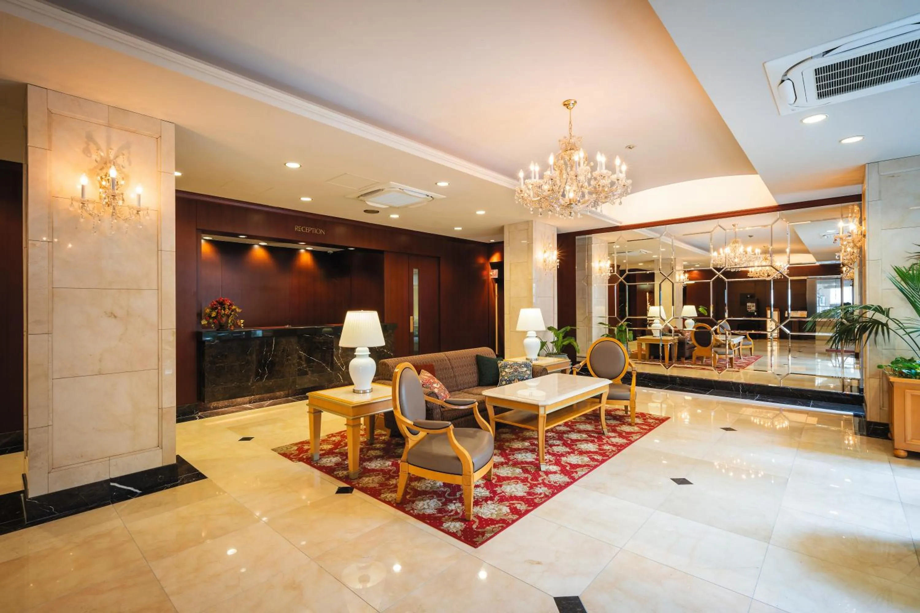 Lobby or reception in Hotel Patio Dogo