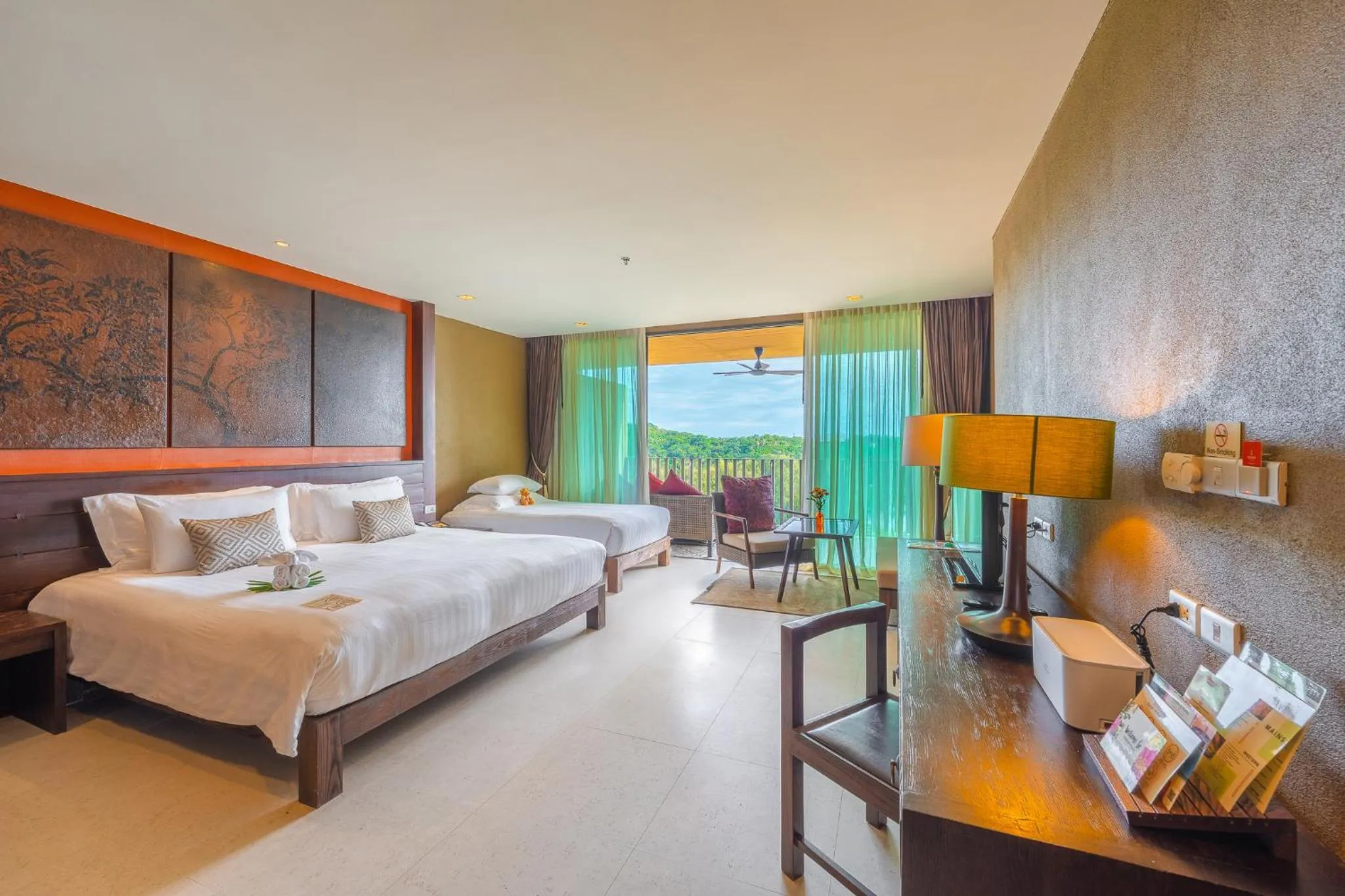 Bedroom, Bed in SUNSURI PHUKET, Nai Harn Beach