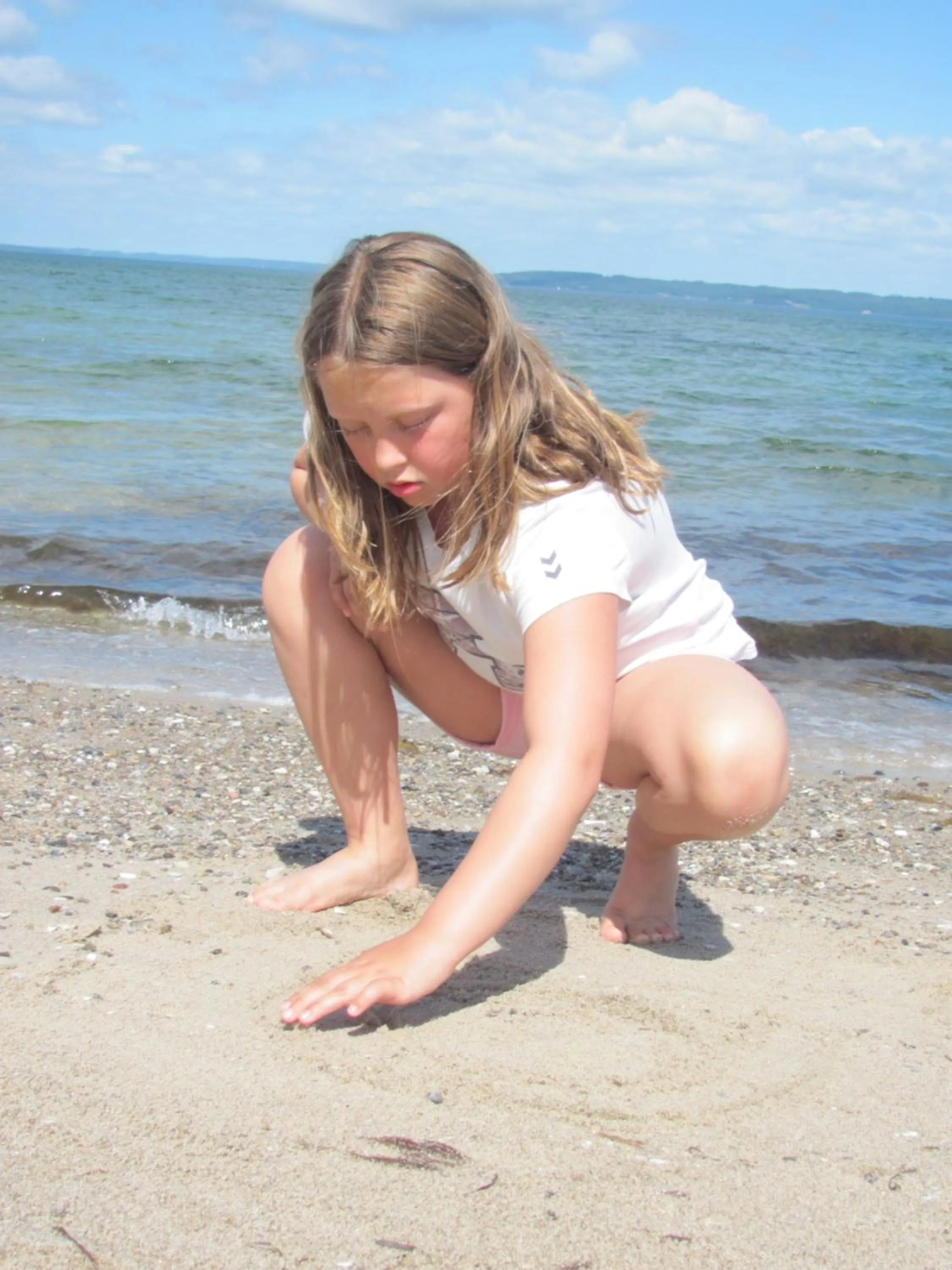 Beach in Dancamps Trelde Naes (Camp Site)
