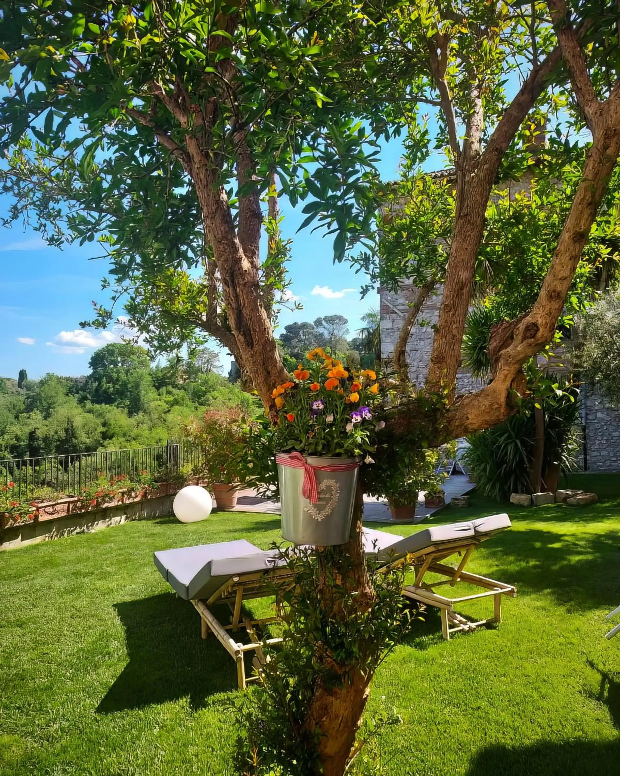 Garden in San Gemini Palace
