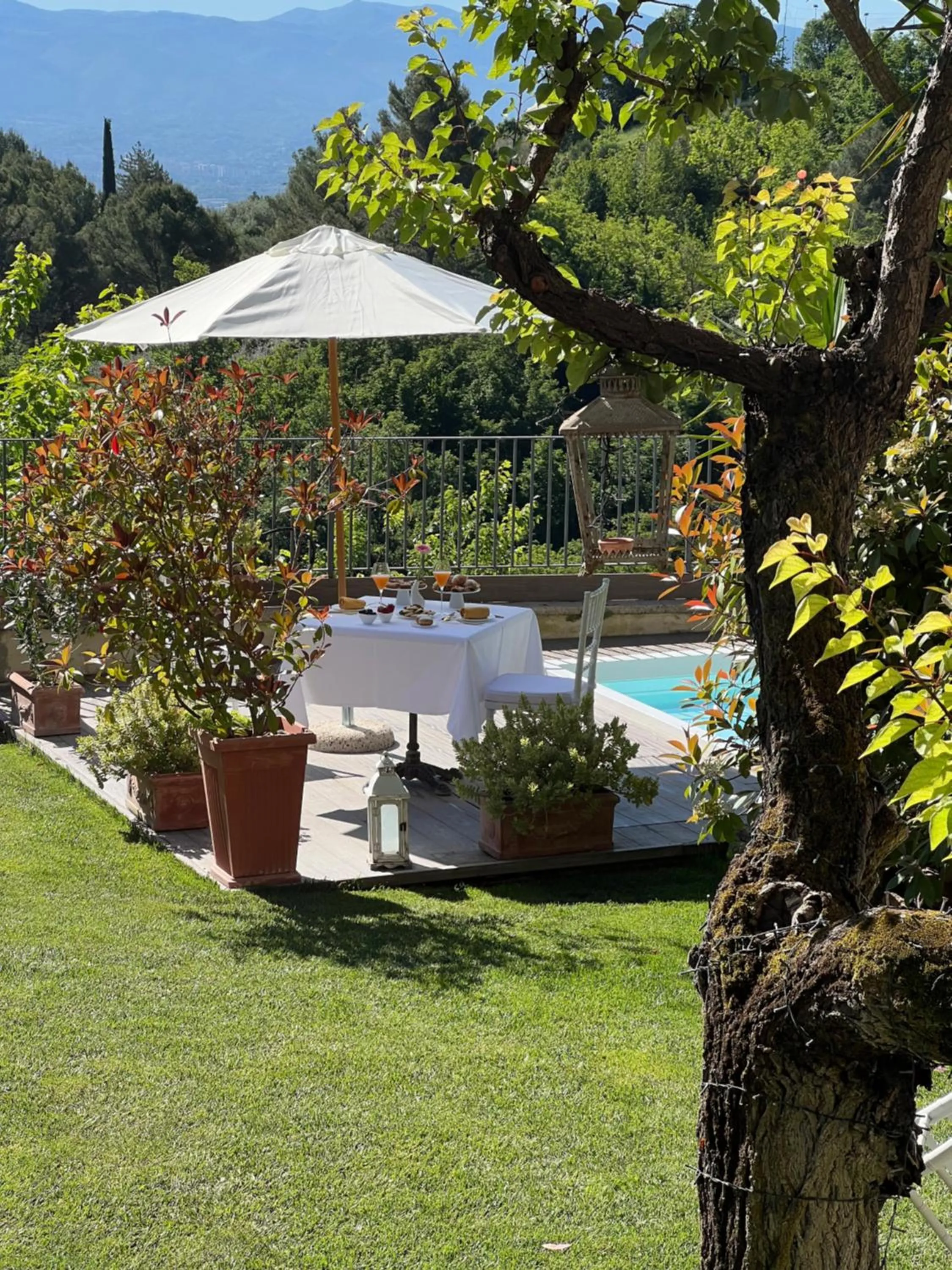 Garden in San Gemini Palace