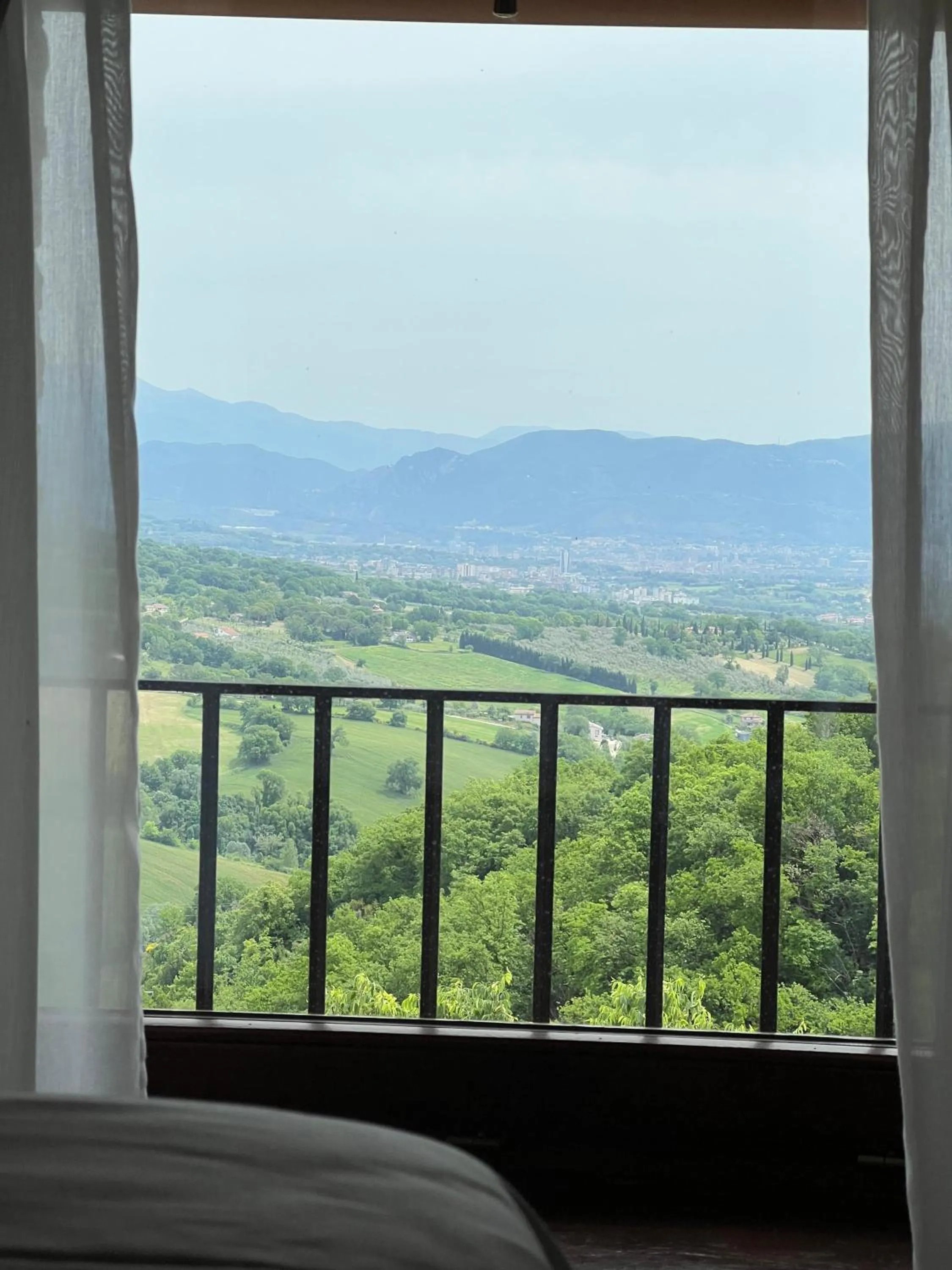 Natural landscape in San Gemini Palace