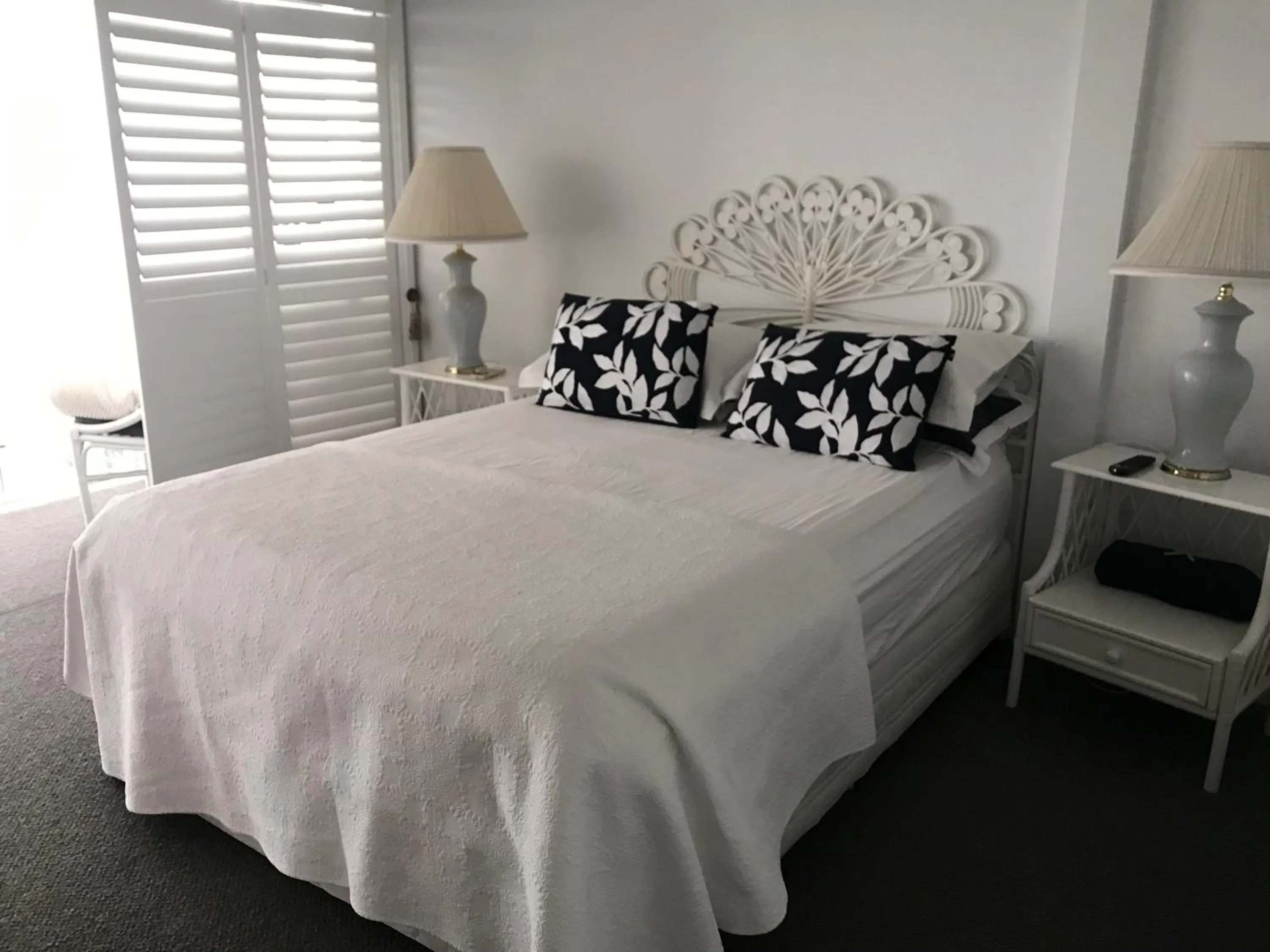 Bed in Overnight Reflections B&B