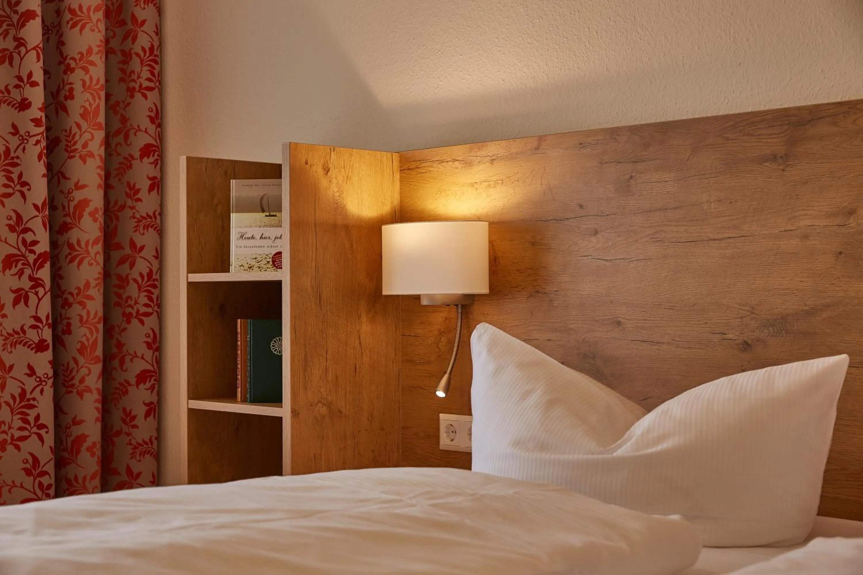 Bed in Gästehaus Goethe