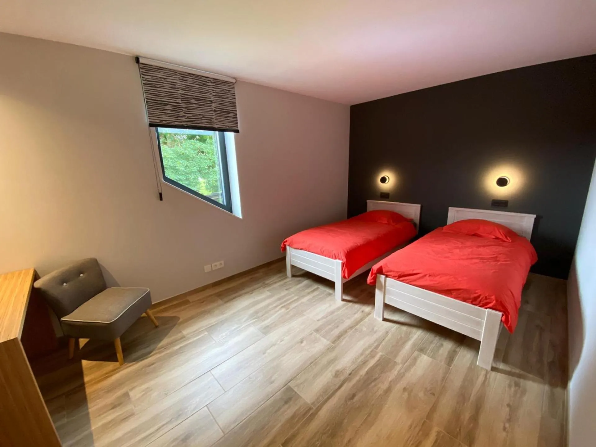 Twin Room with Garden View in Ver'Olive