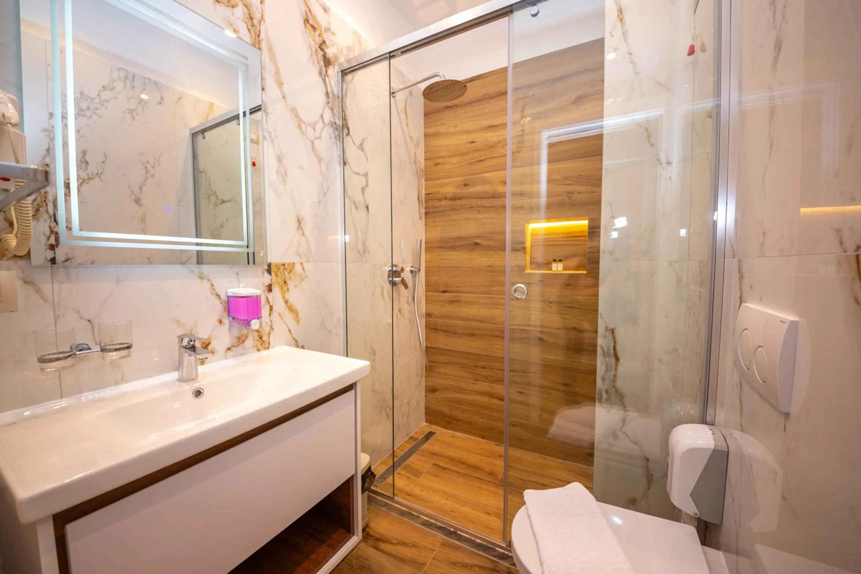 Bathroom in Hotel Vila Misiri