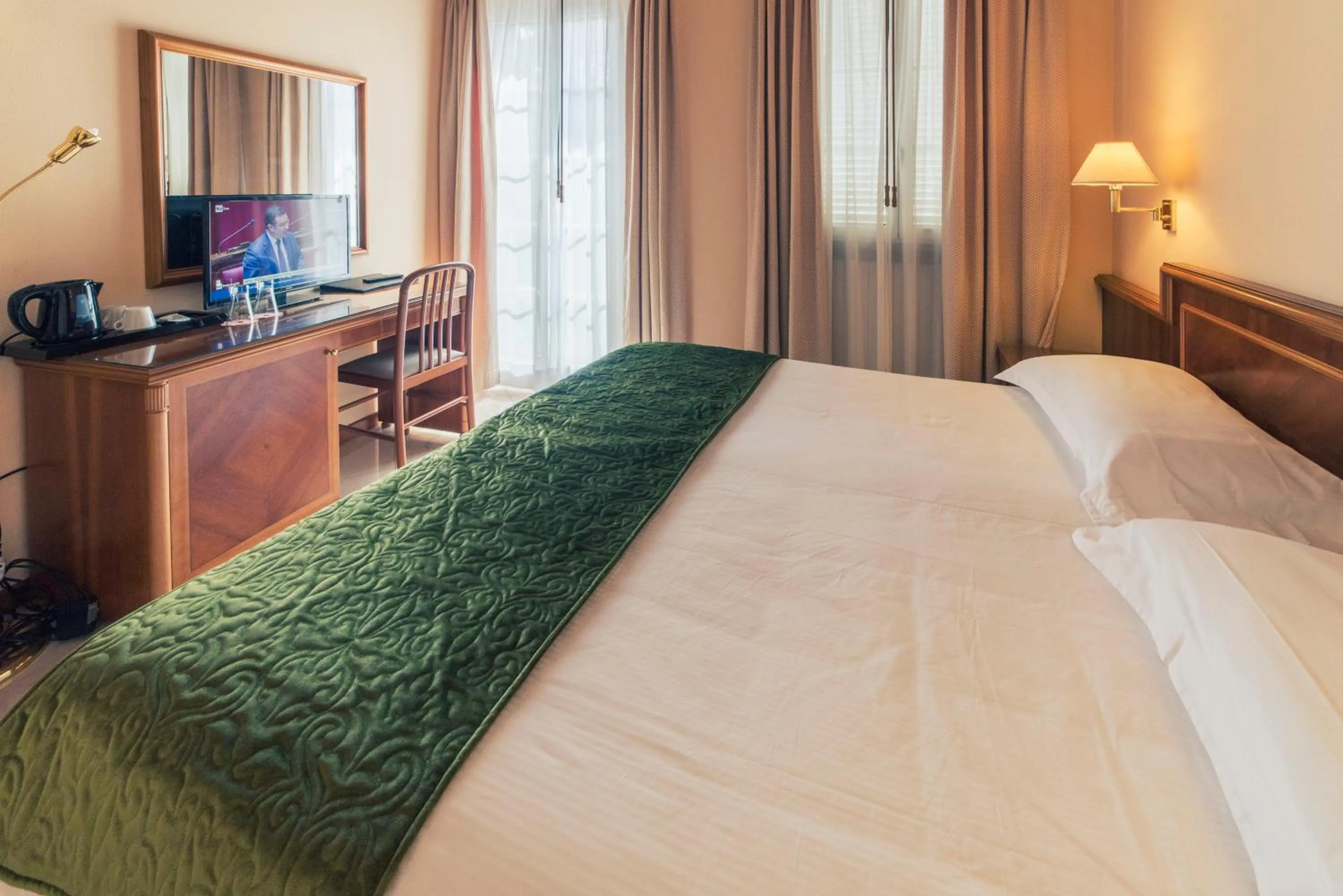 Bed in Hotel Bettina