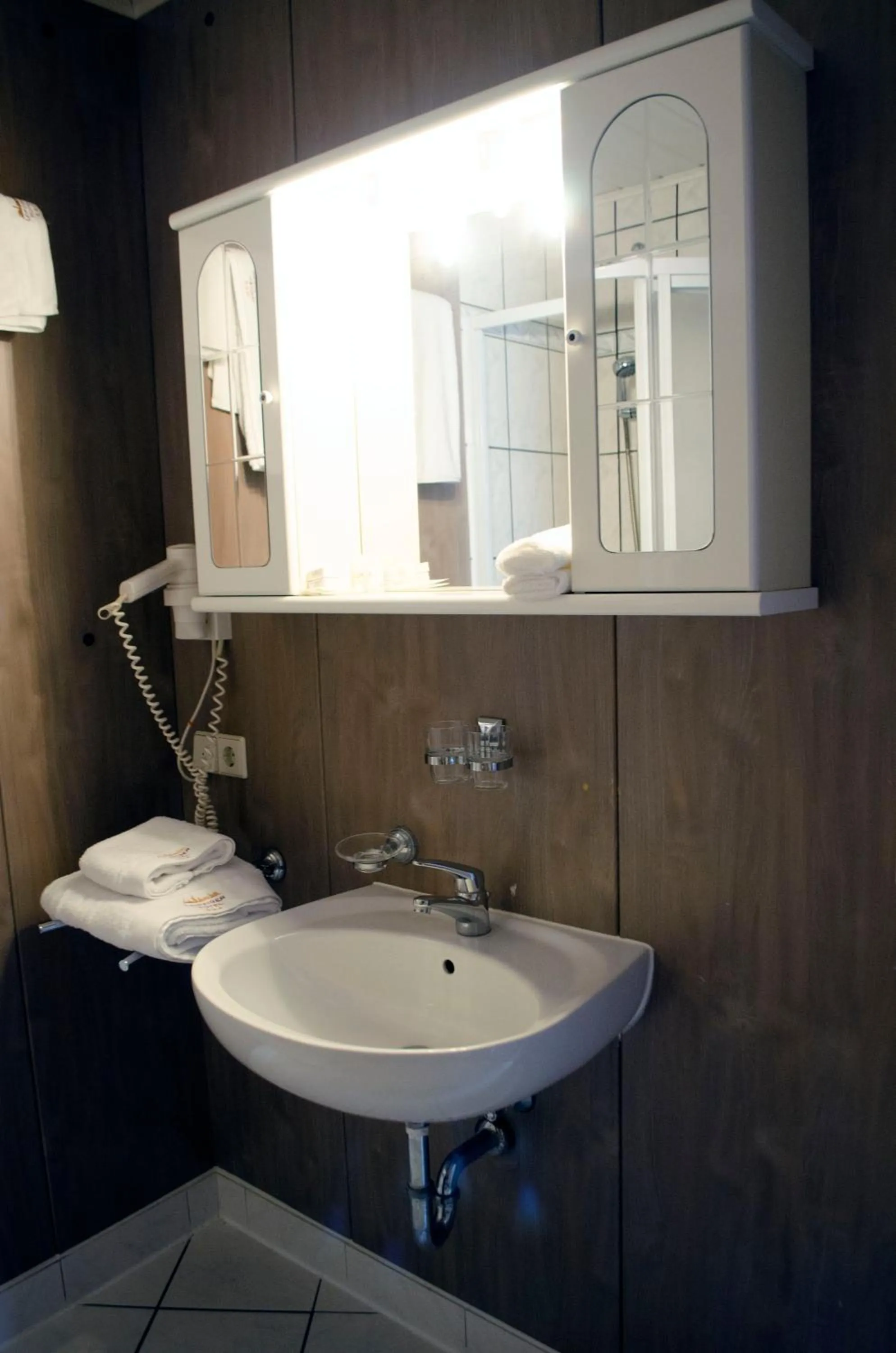 Shower in Leipziger Hotel