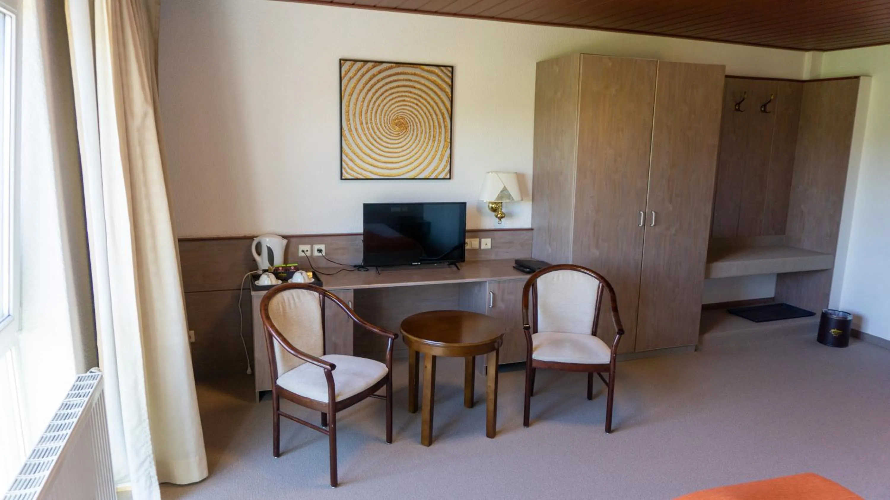 Seating area in Leipziger Hotel