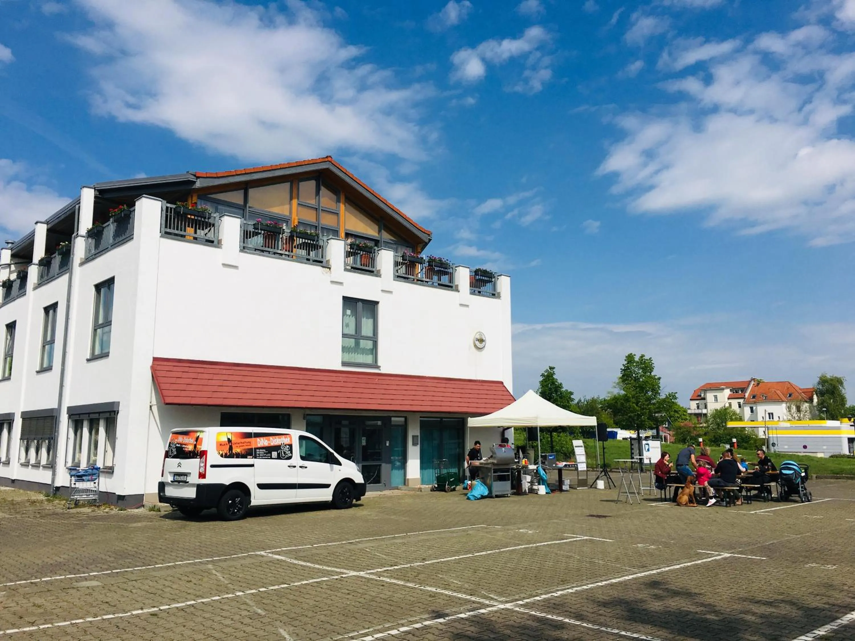 Property building in Leipziger Hotel