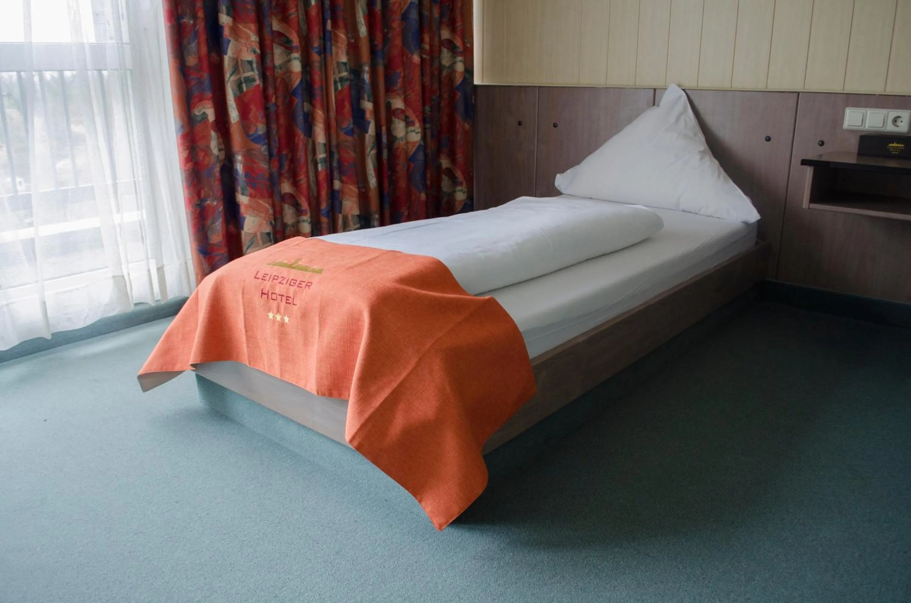 Bed in Leipziger Hotel