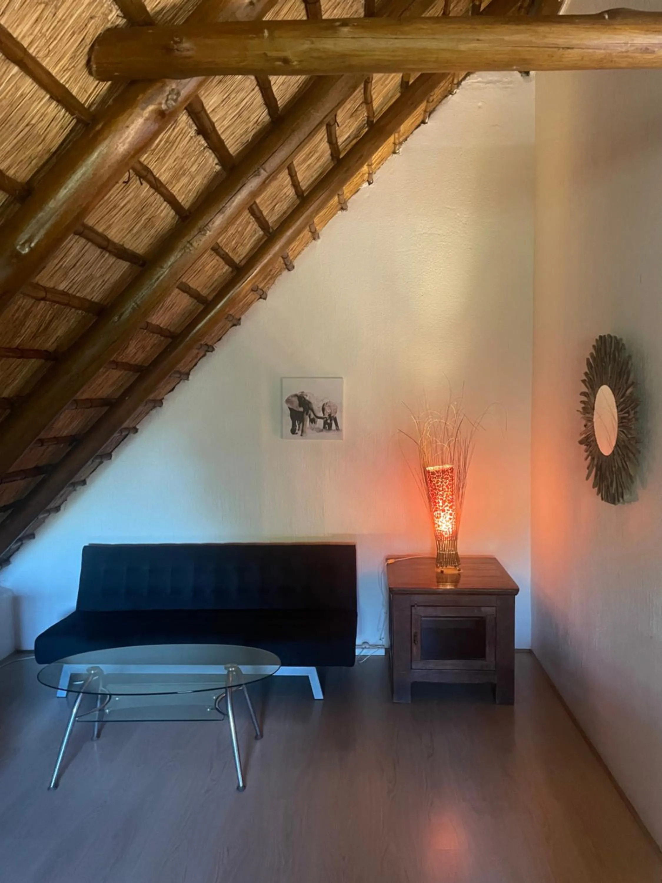 Living room in Thula Private Lodge