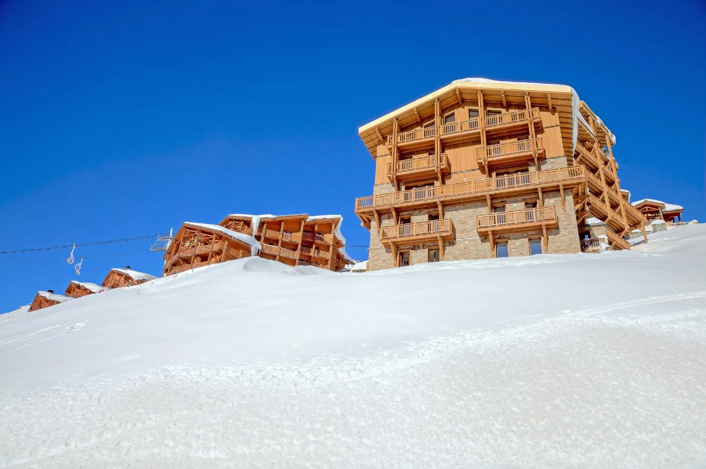 Facade/entrance in Résidence Les Balcons Platinium Val Thorens