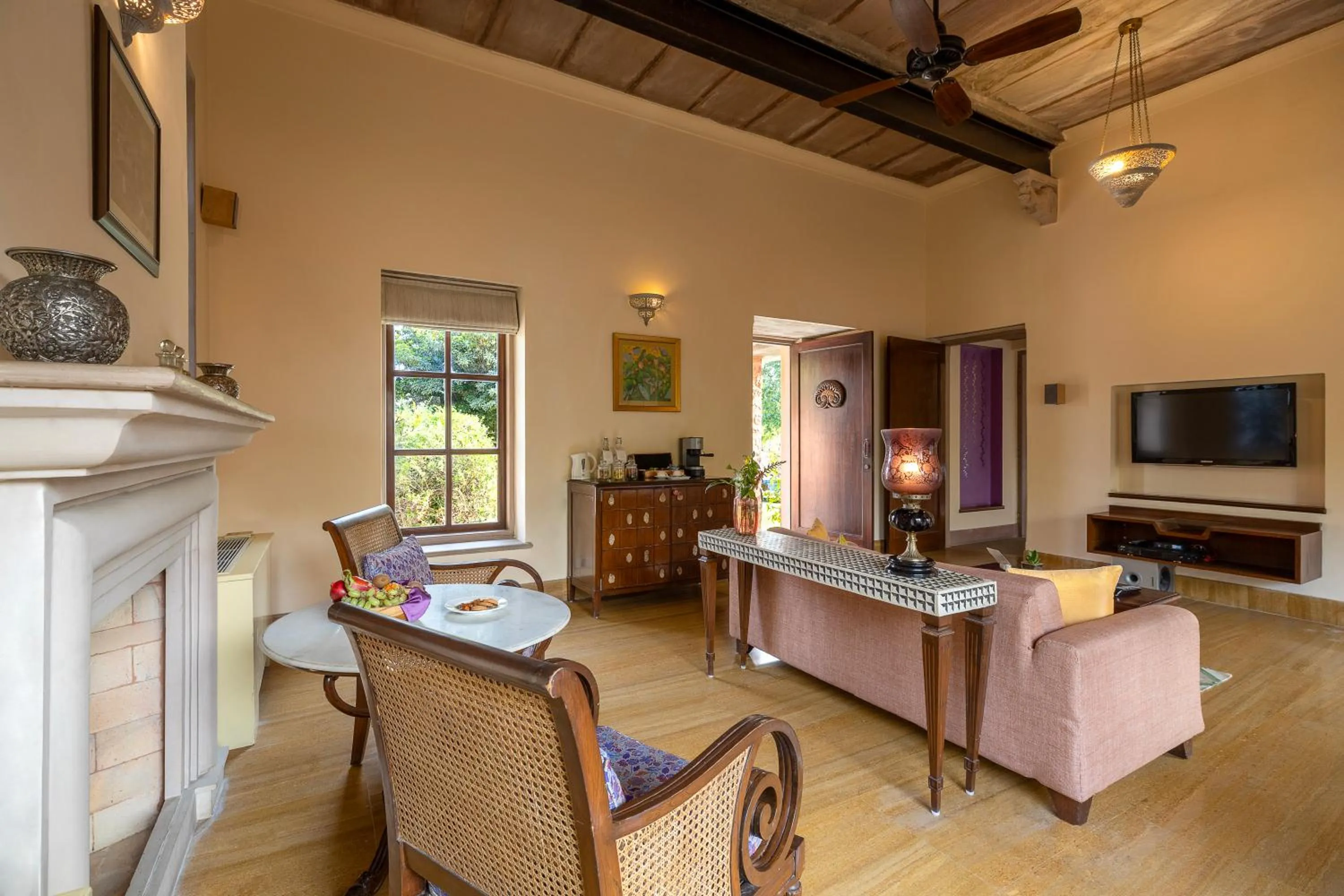 Living room in Tree of Life Resort & Spa Jaipur