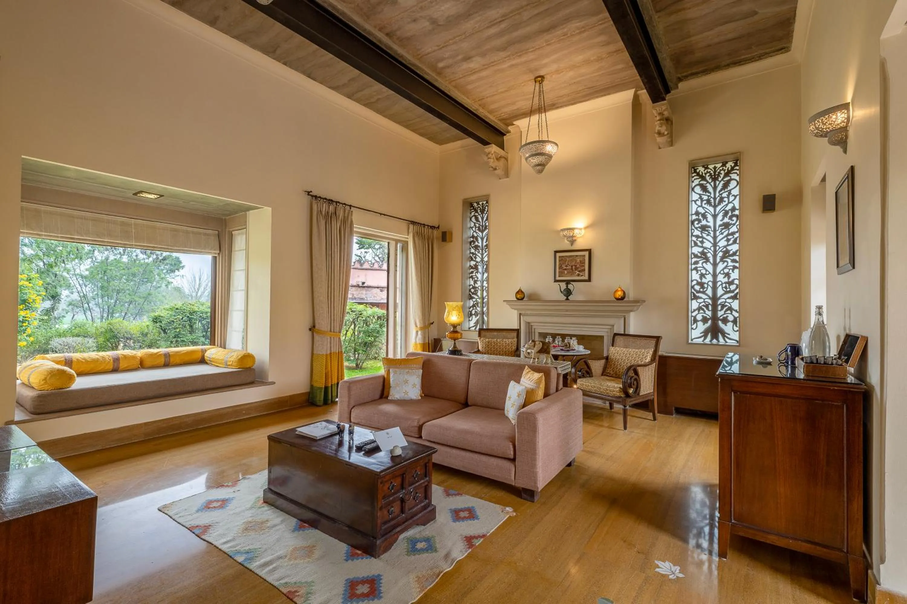 Living room in Tree of Life Resort & Spa Jaipur