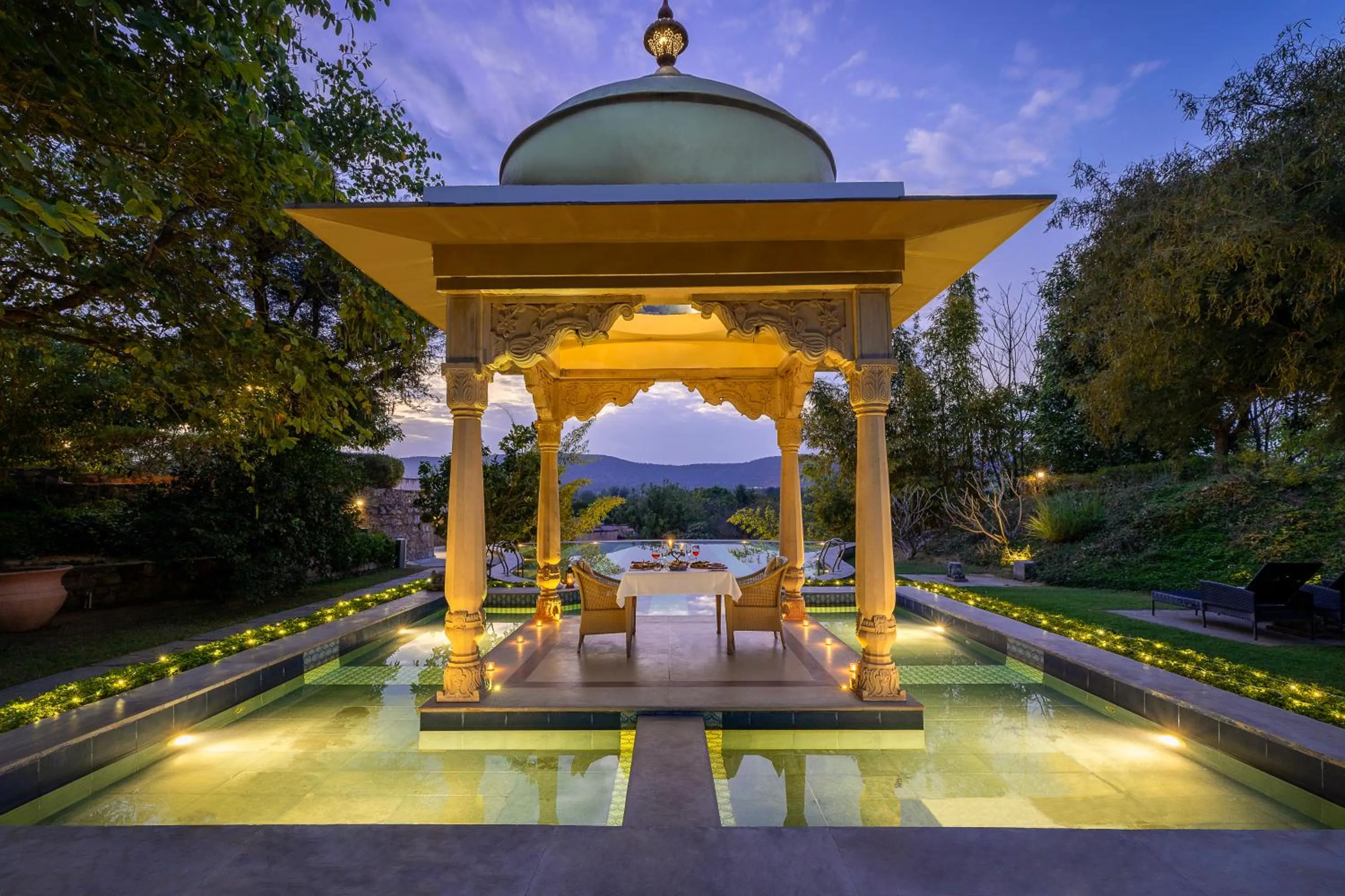 Swimming pool in Tree of Life Resort & Spa Jaipur