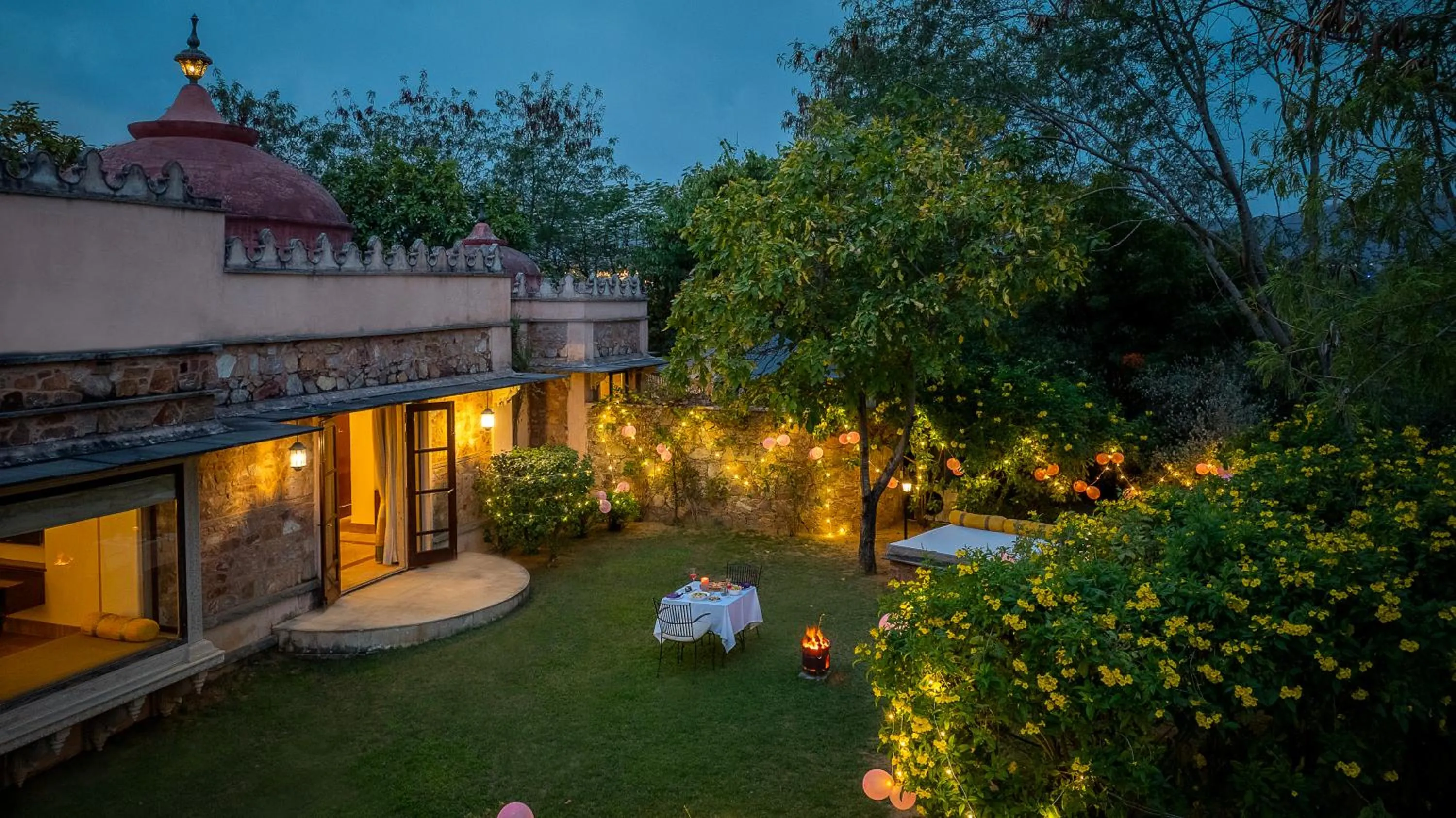 Garden in Tree of Life Resort & Spa Jaipur