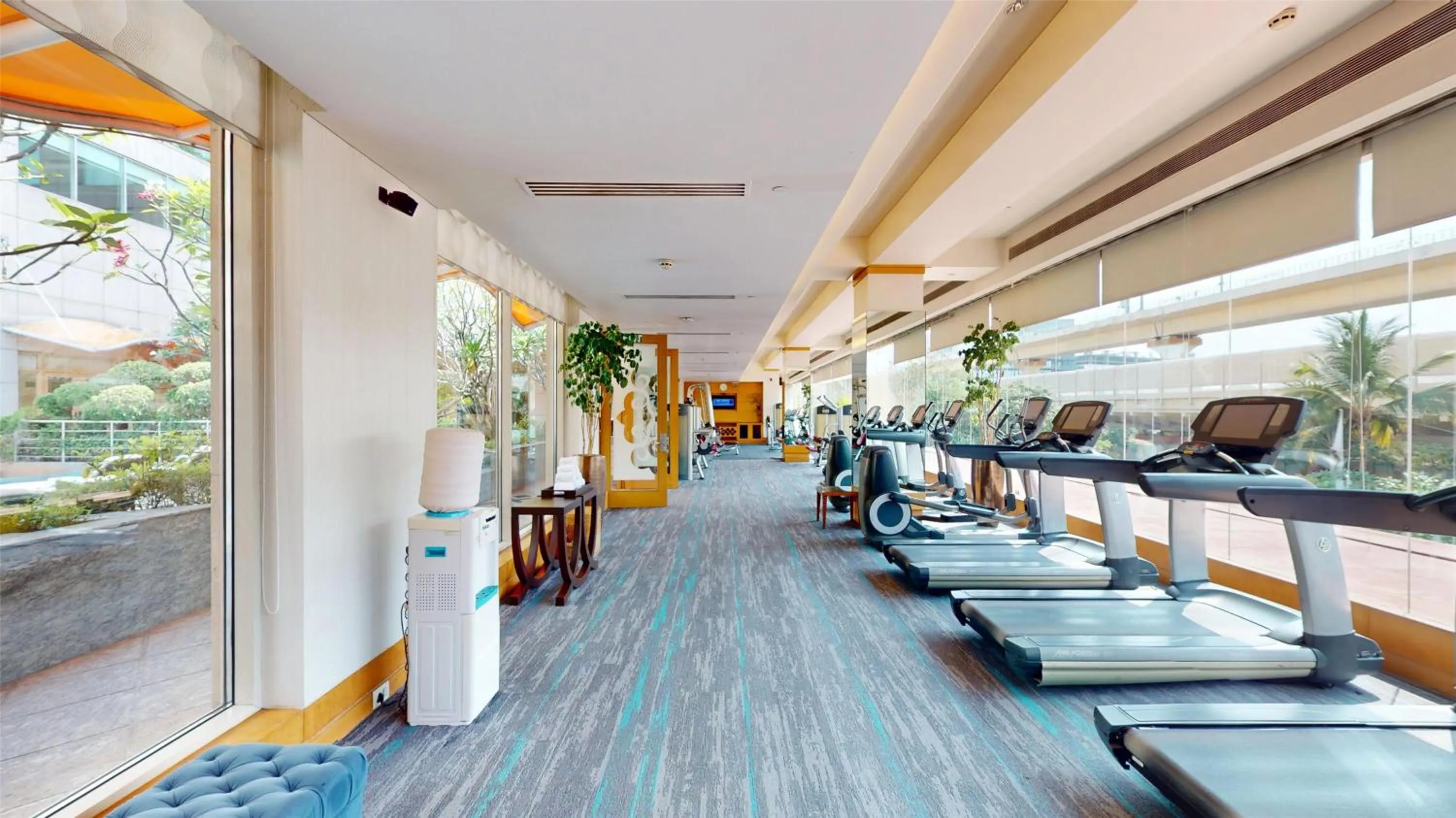 Fitness centre/facilities in Radisson Blu Hotel, Nagpur
