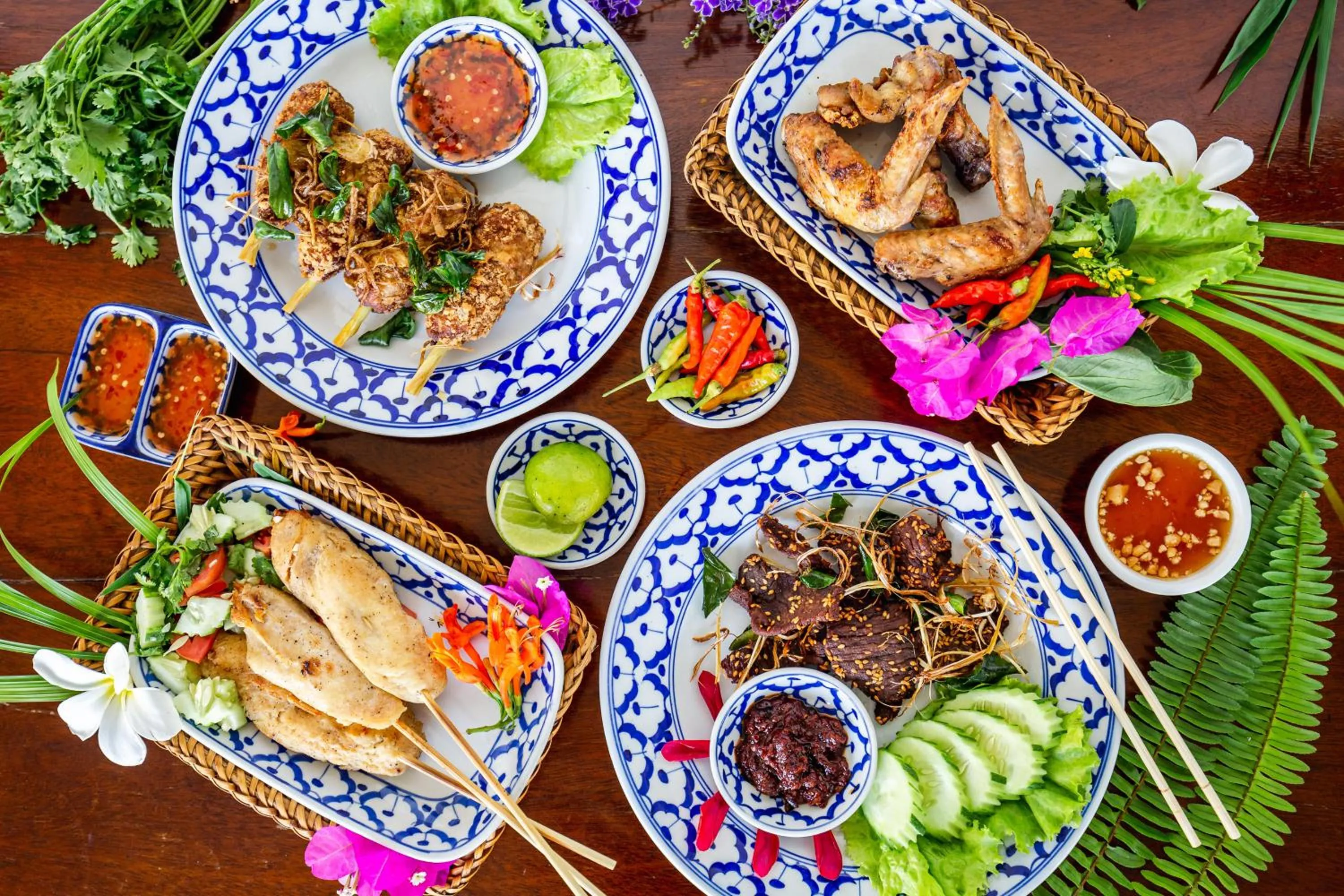 Food in Riverside Boutique Resort, Vang Vieng