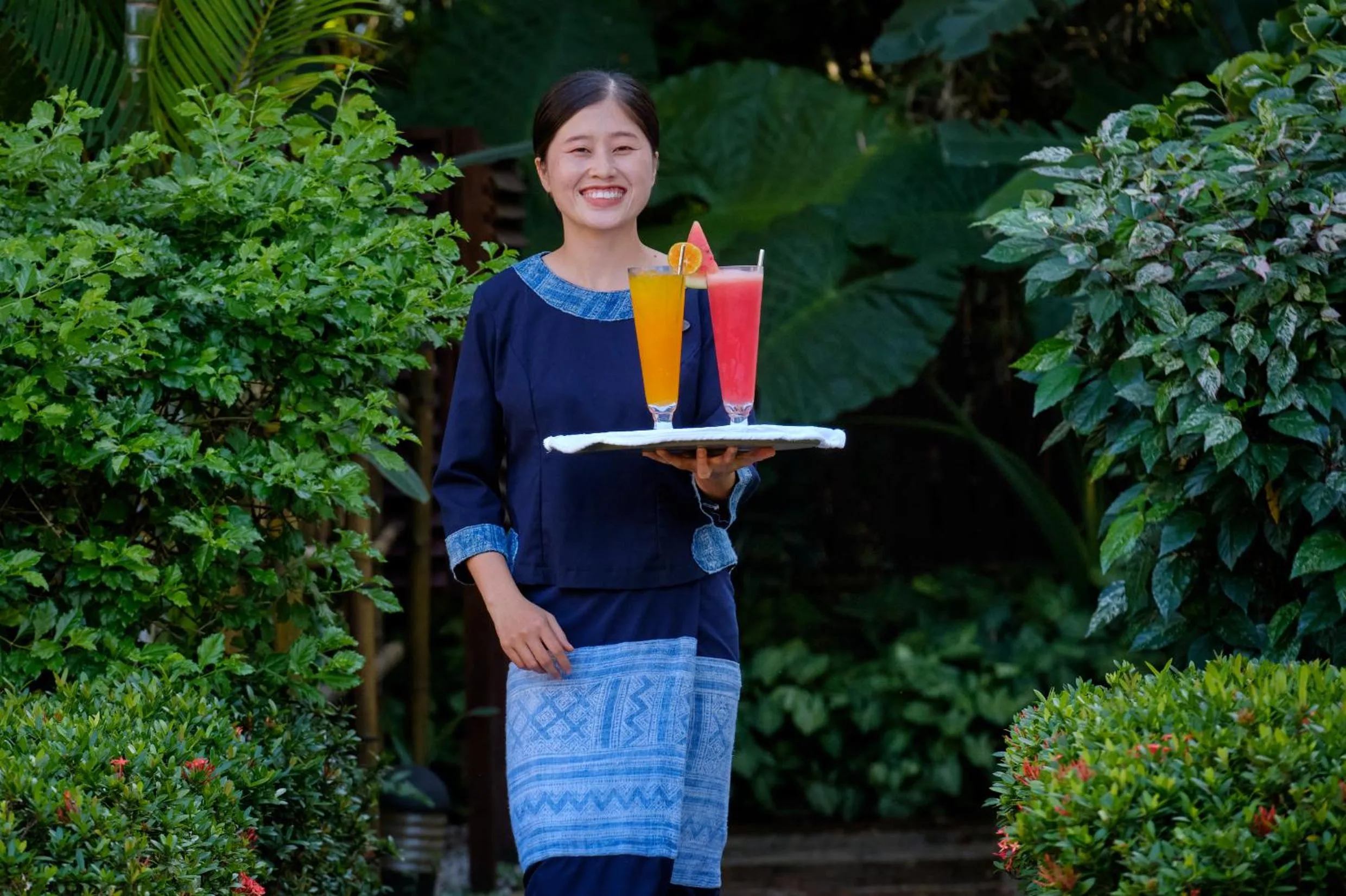 People in Riverside Boutique Resort, Vang Vieng