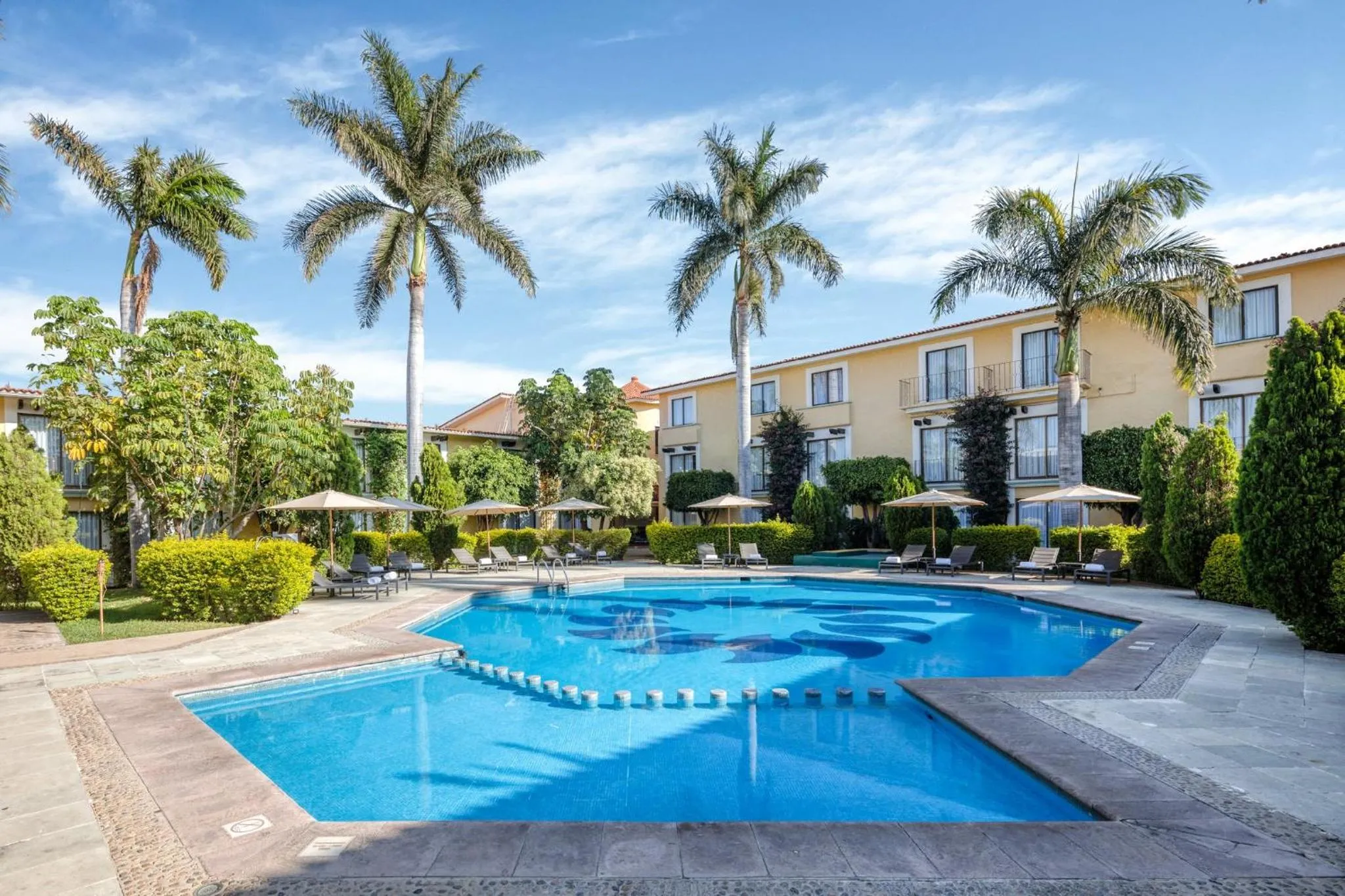 Swimming pool in Fiesta Inn Oaxaca