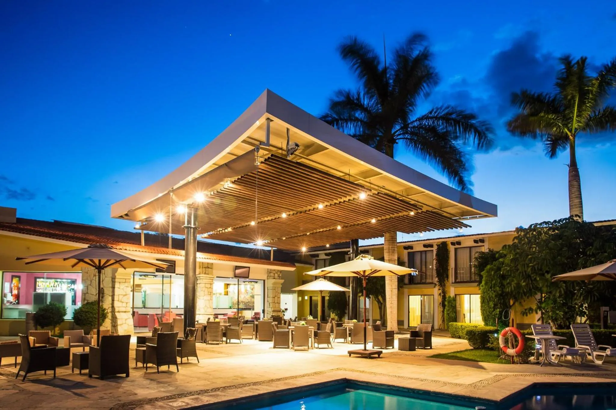 Property building in Fiesta Inn Oaxaca