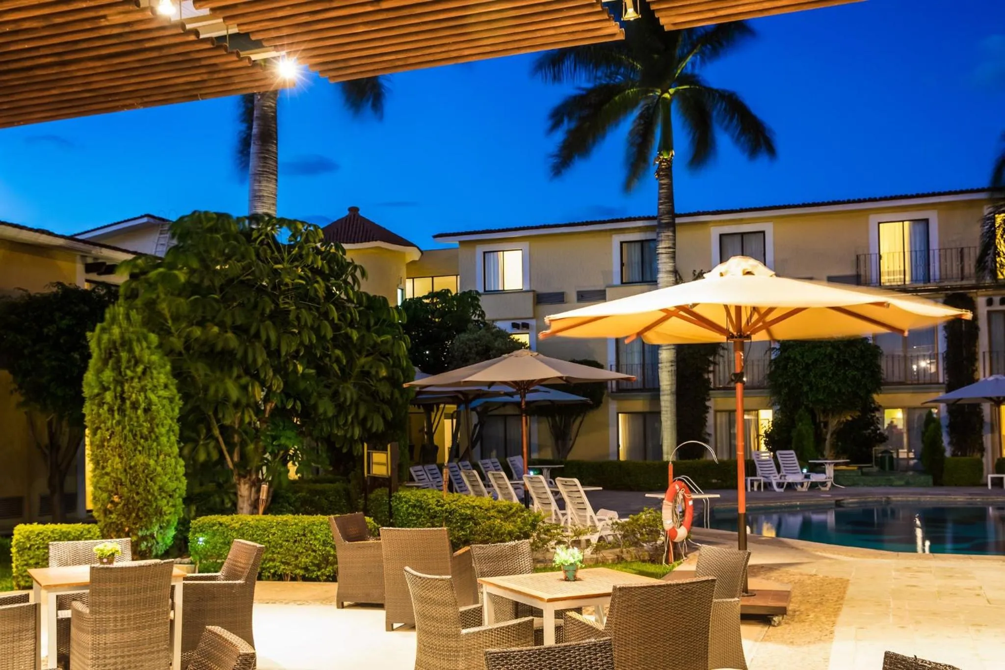 Property building in Fiesta Inn Oaxaca