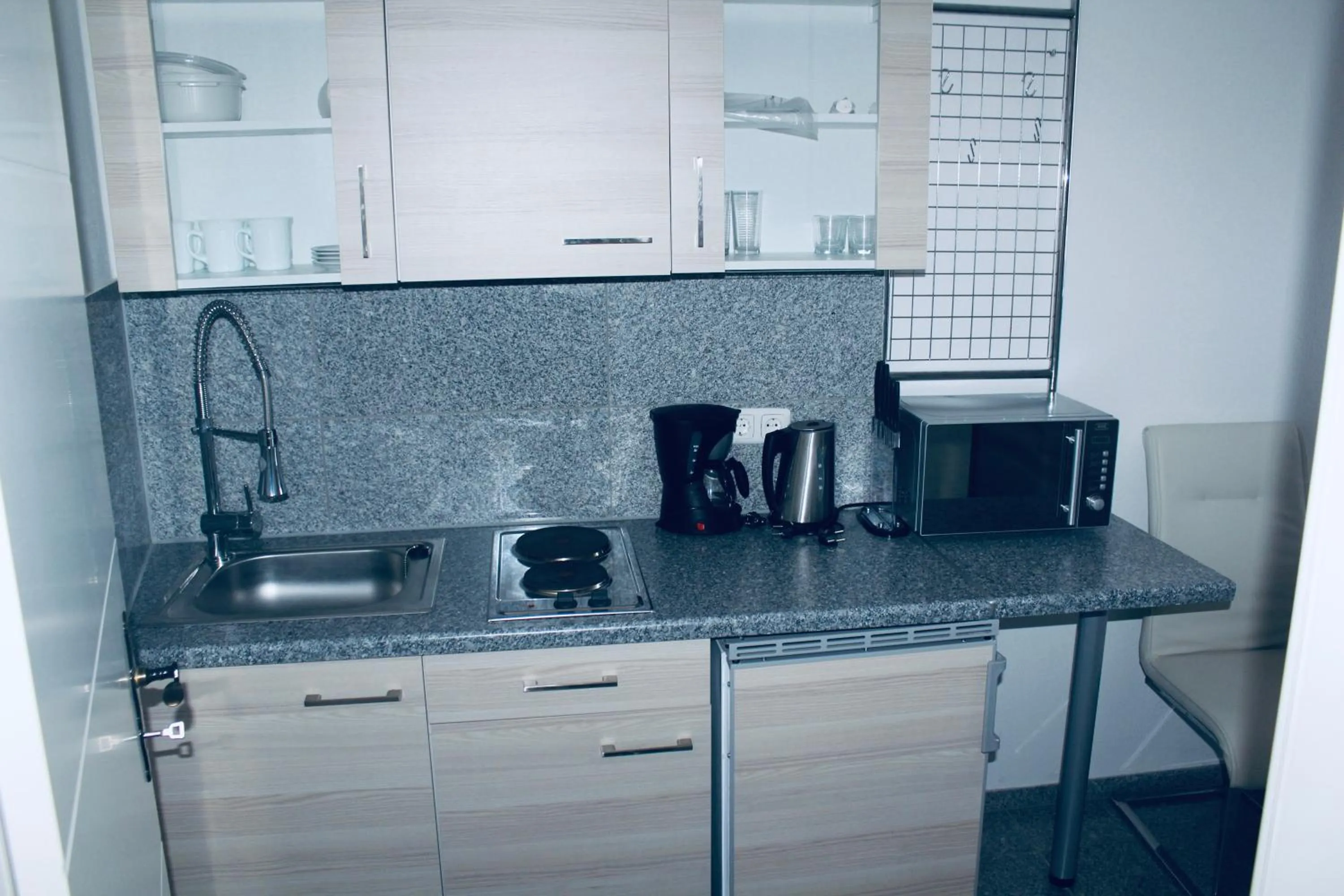 Kitchen or kitchenette in Lipp Apartments