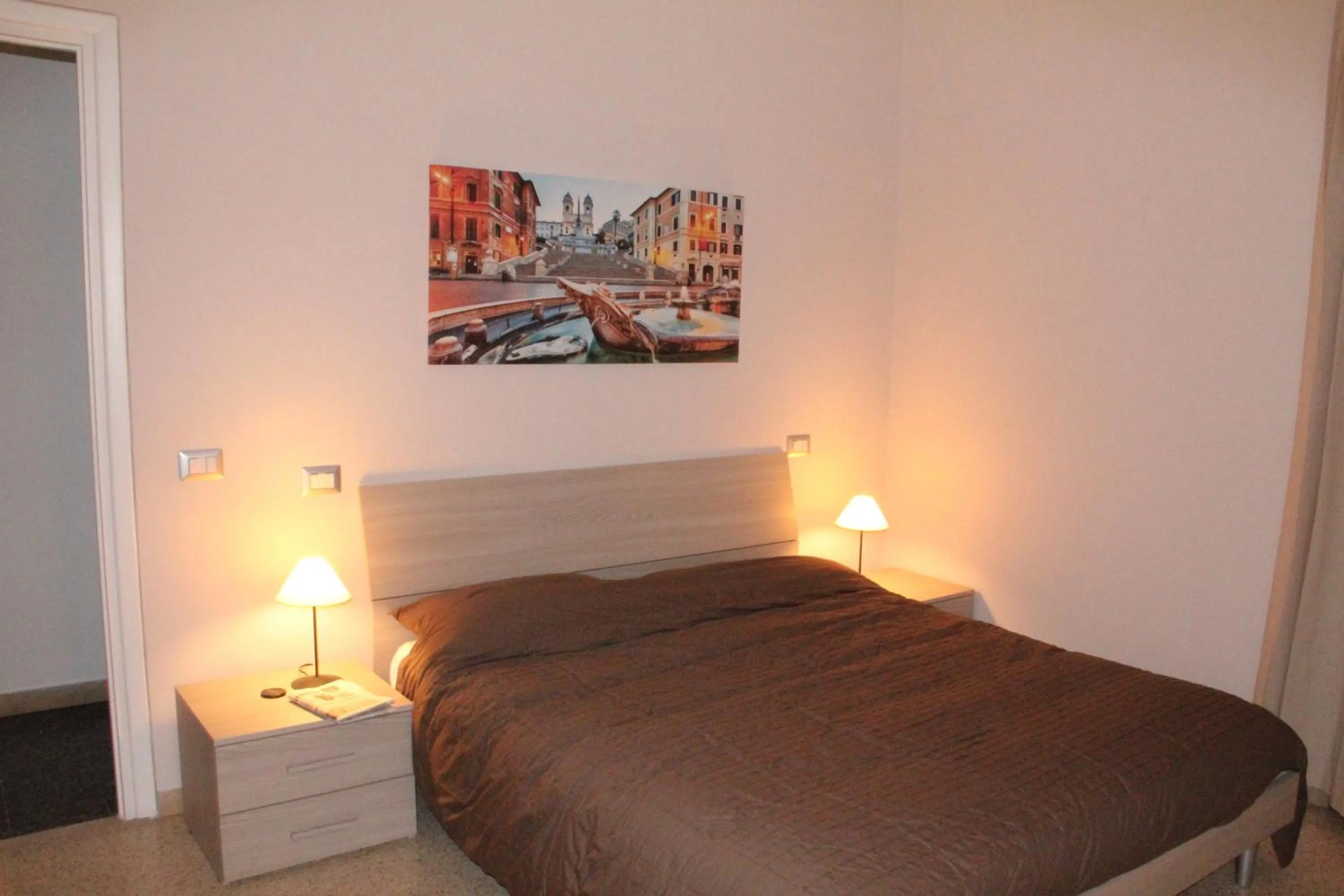 Bathroom, Bed in Affittacamere Nansen