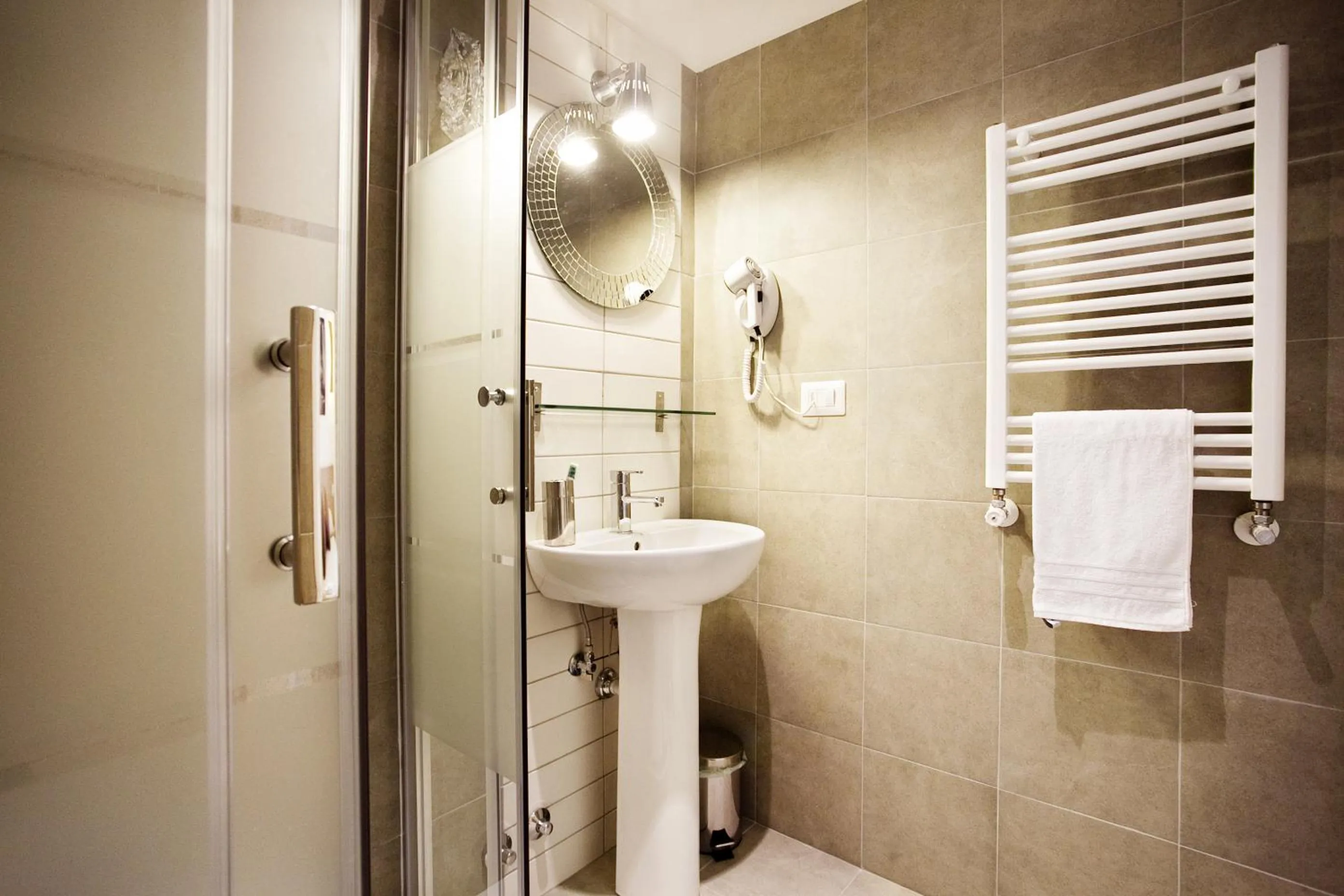 Bathroom in Affittacamere Nansen