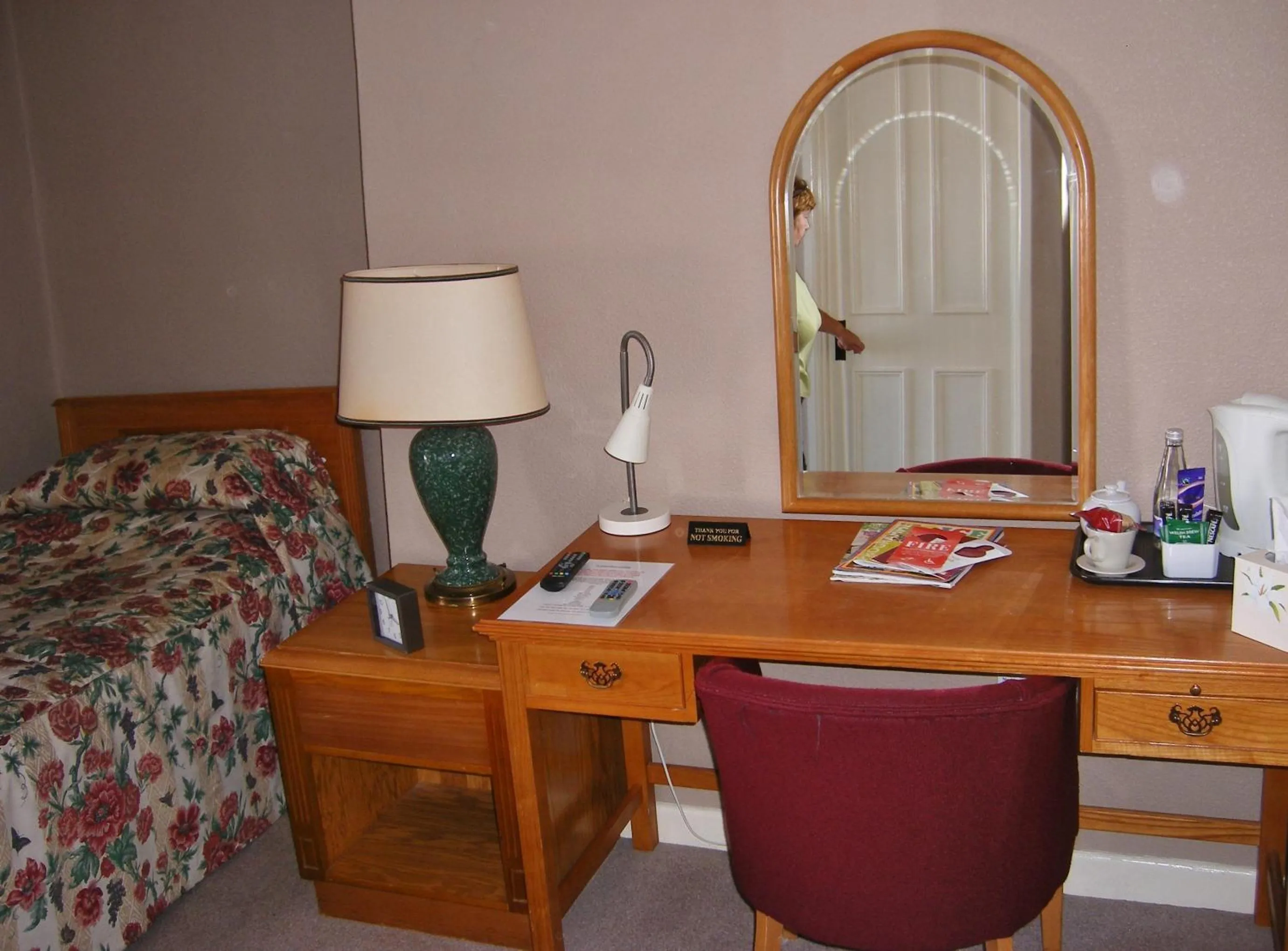 Bed in The Kings Head Hotel