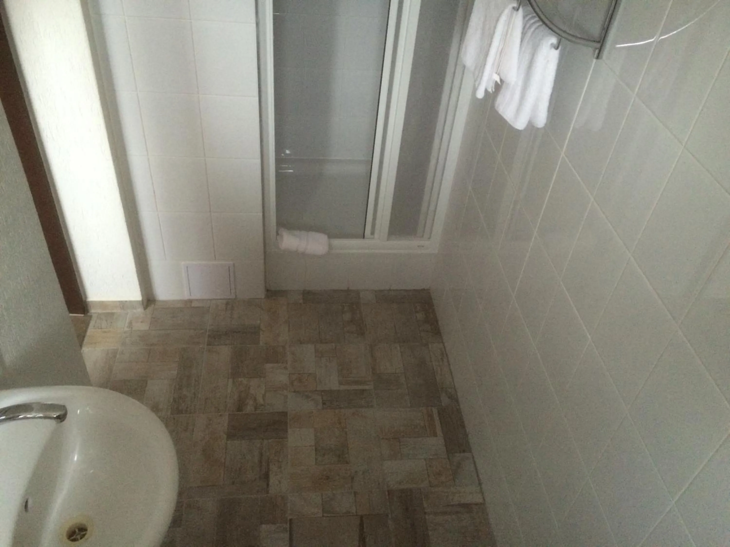 Bathroom in Promohotel Slavie