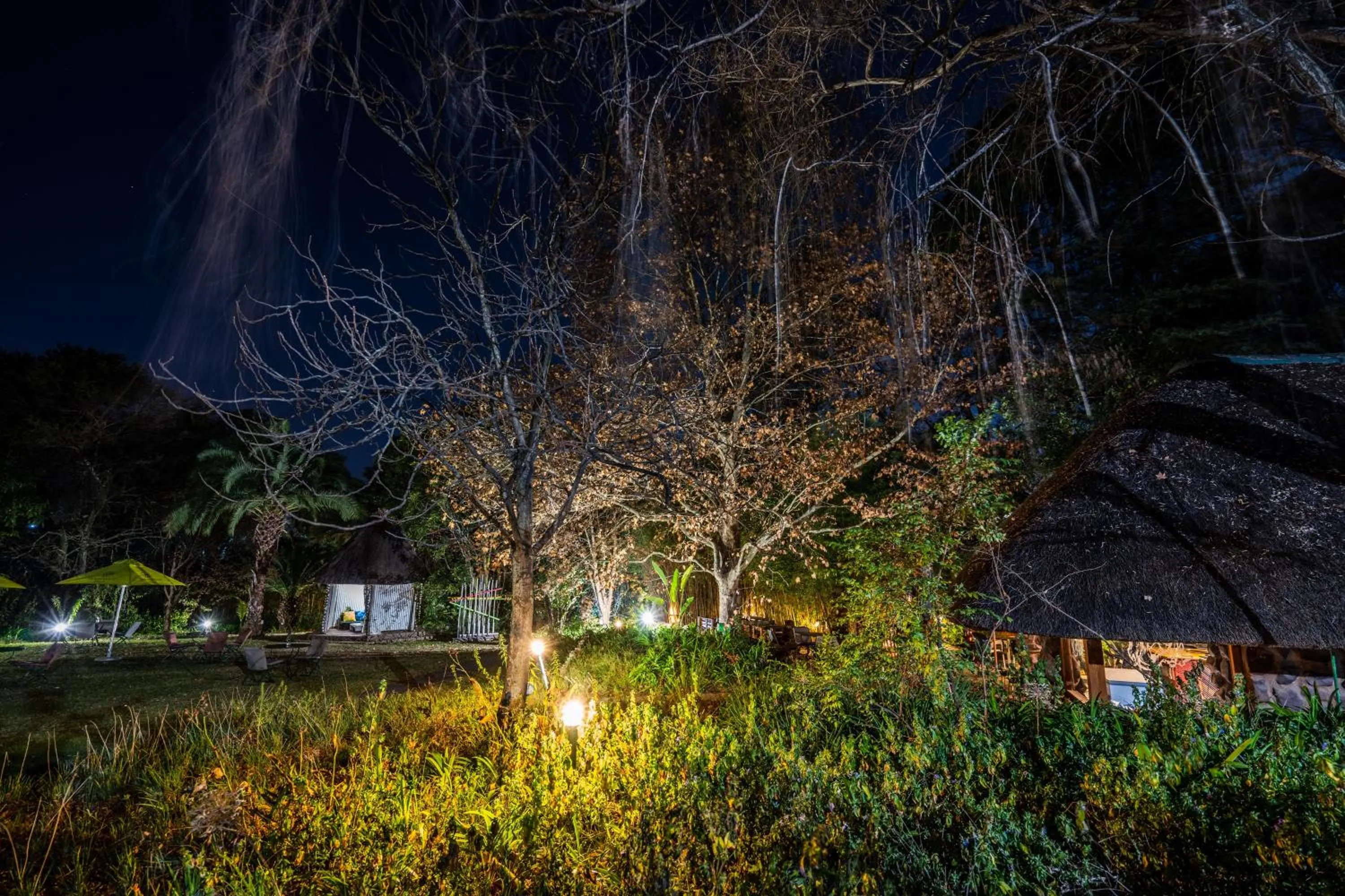 Garden view in Hakunamatata Lodge & Health Spa