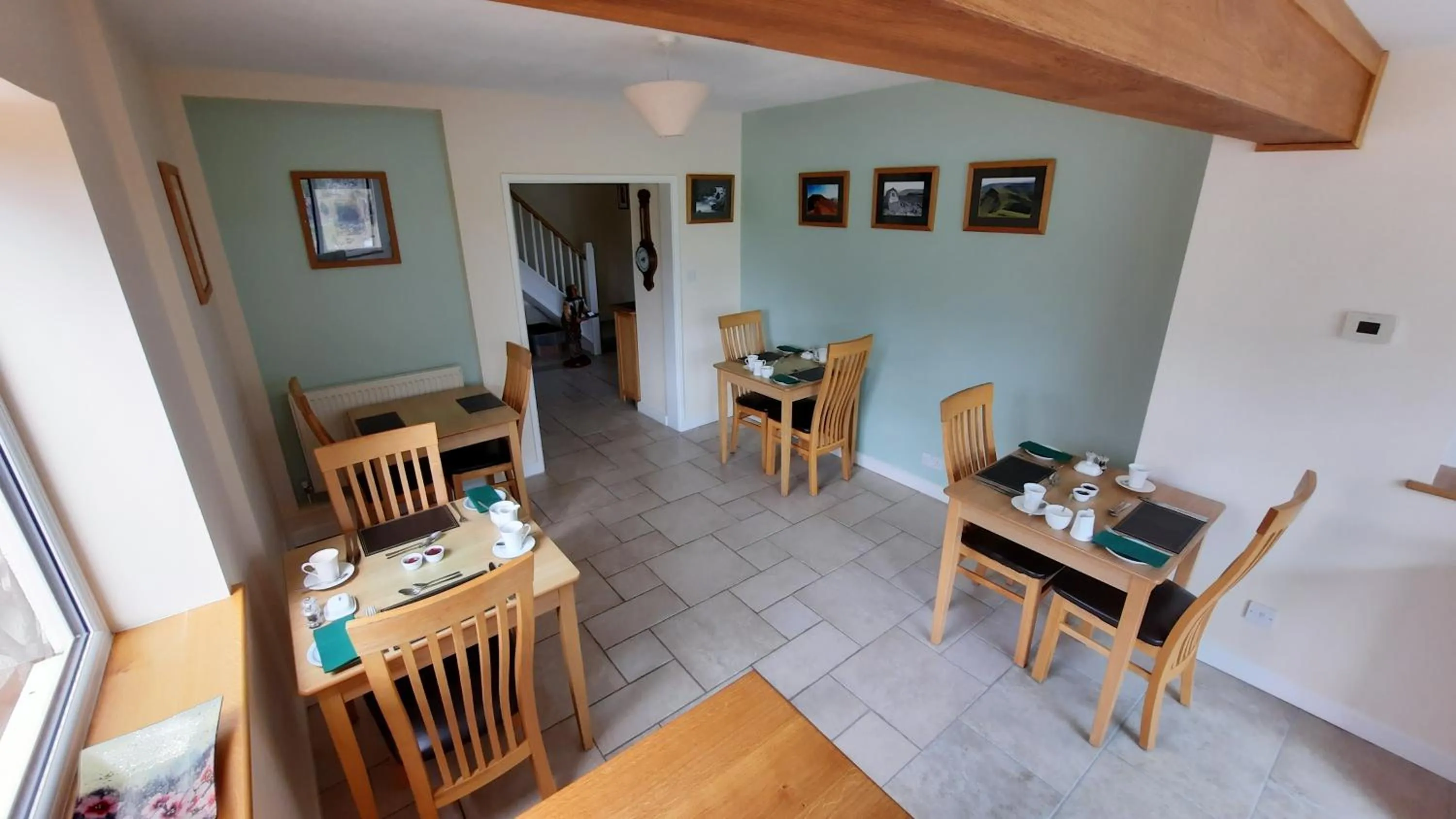 Breakfast, Restaurant/Places to Eat in The Lodge Brecon B&B